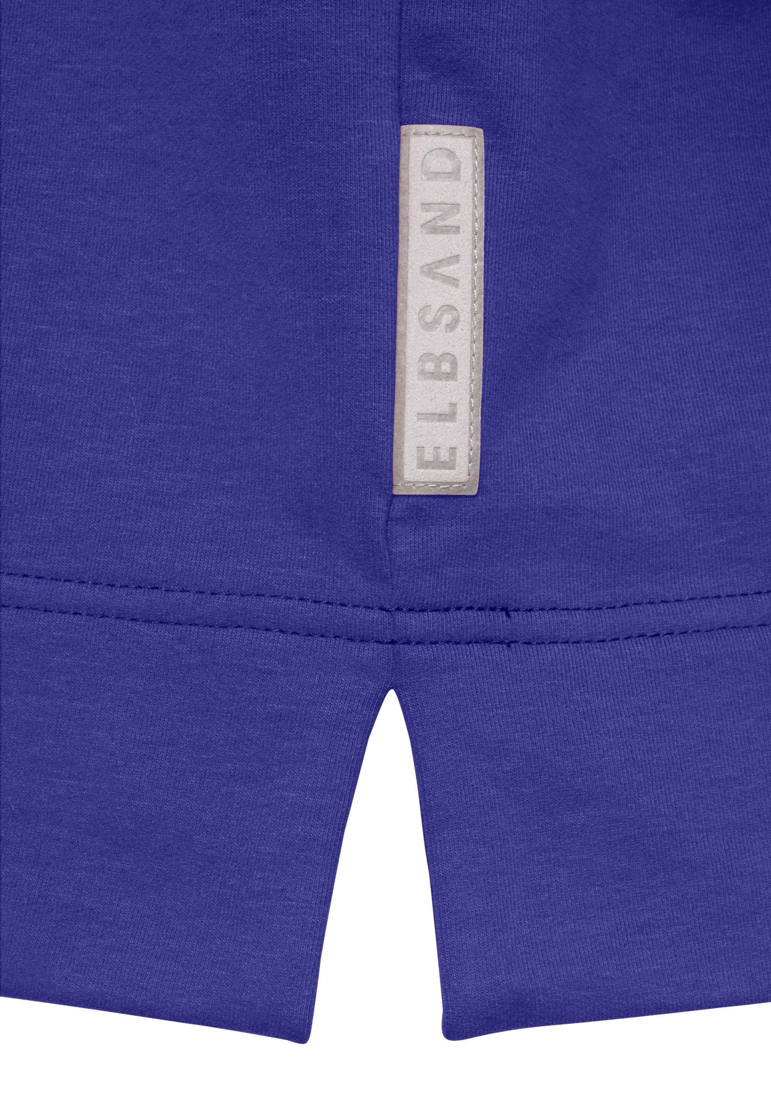 Elbsand Sweatshirt Anvor mit Logoprints auf den Ärmeln, sportlich-casual