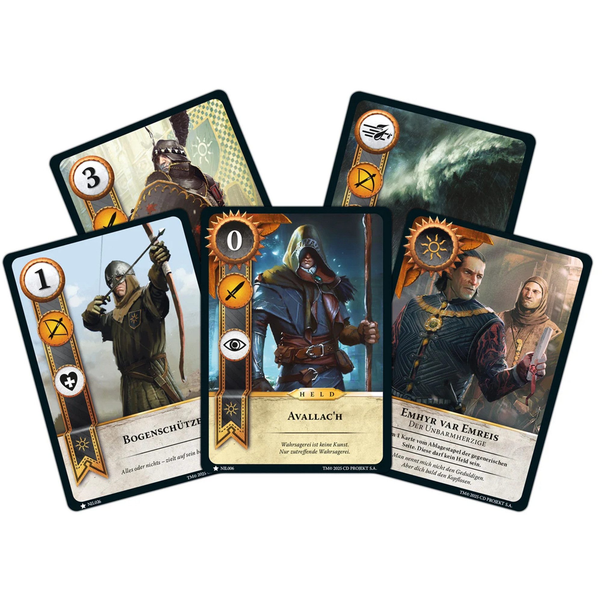Asmodee Spiel Asmodee Gwent: Das legendäre Kartenspiel