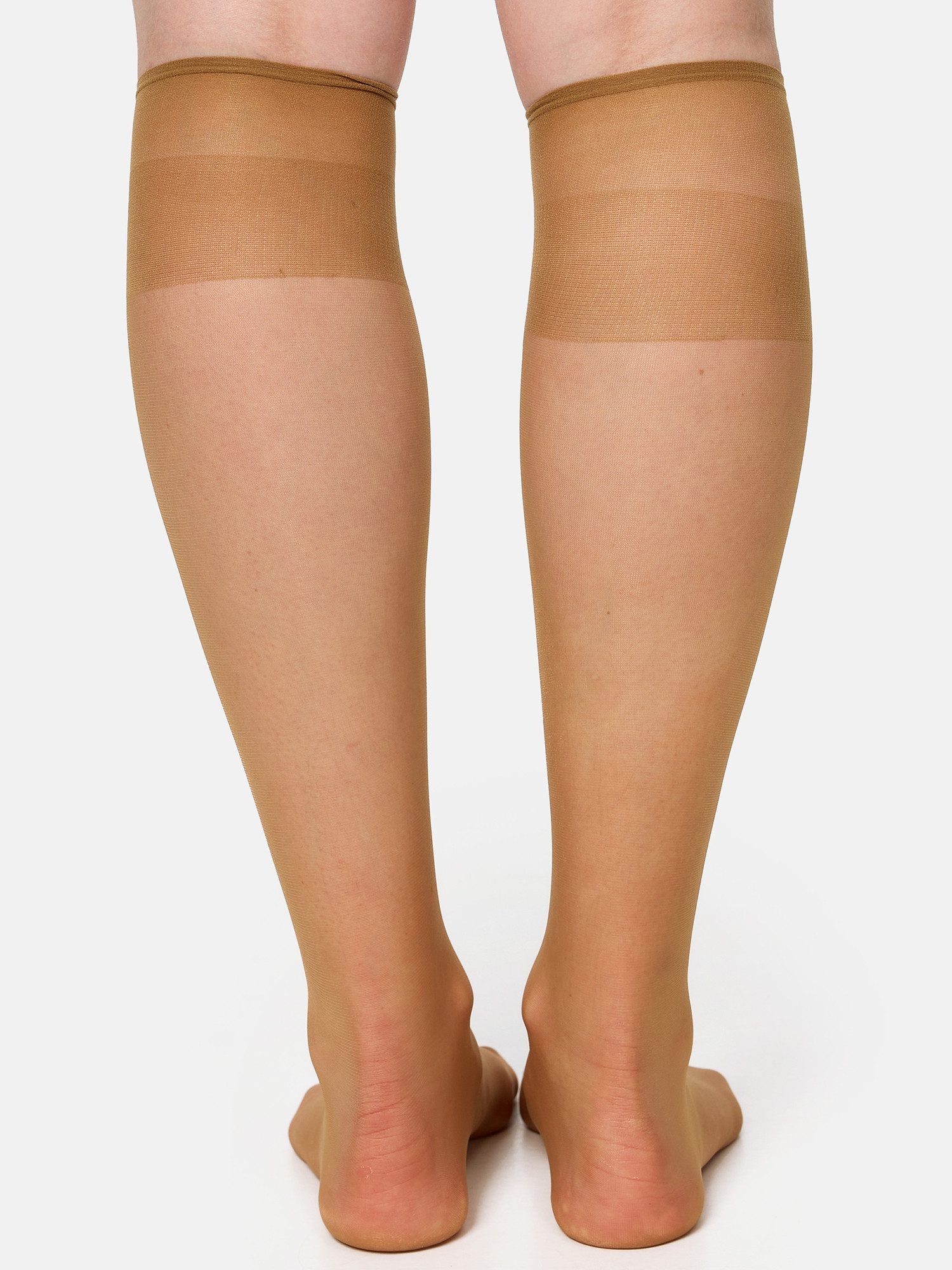 Nur Die Kniestrümpfe Seidenfein 15 DEN Damen (1er/3er/6er/9er Pack, 1-Paar) Knie-strümpfe thermo-socken overknee