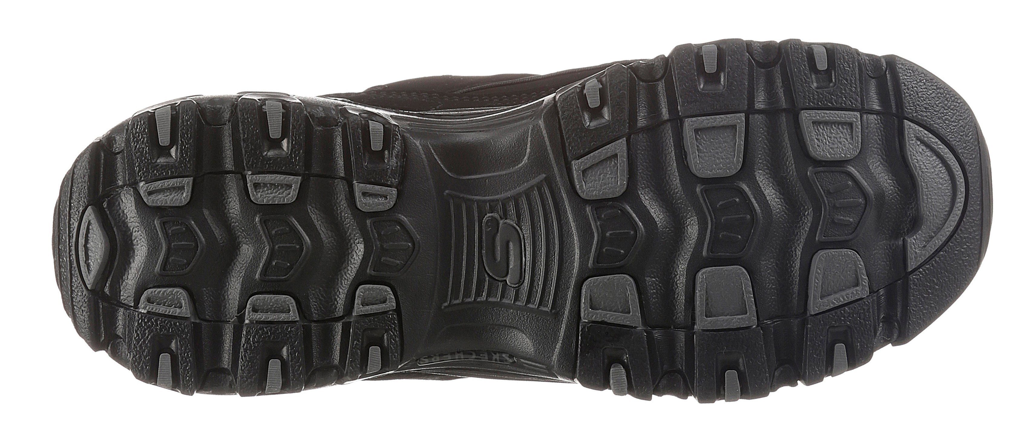 Skechers D'LITES PLAY ON Sneaker Freizeitschuh, Halbschuh, Schnürschuh mit Air Cooled Memory Foam