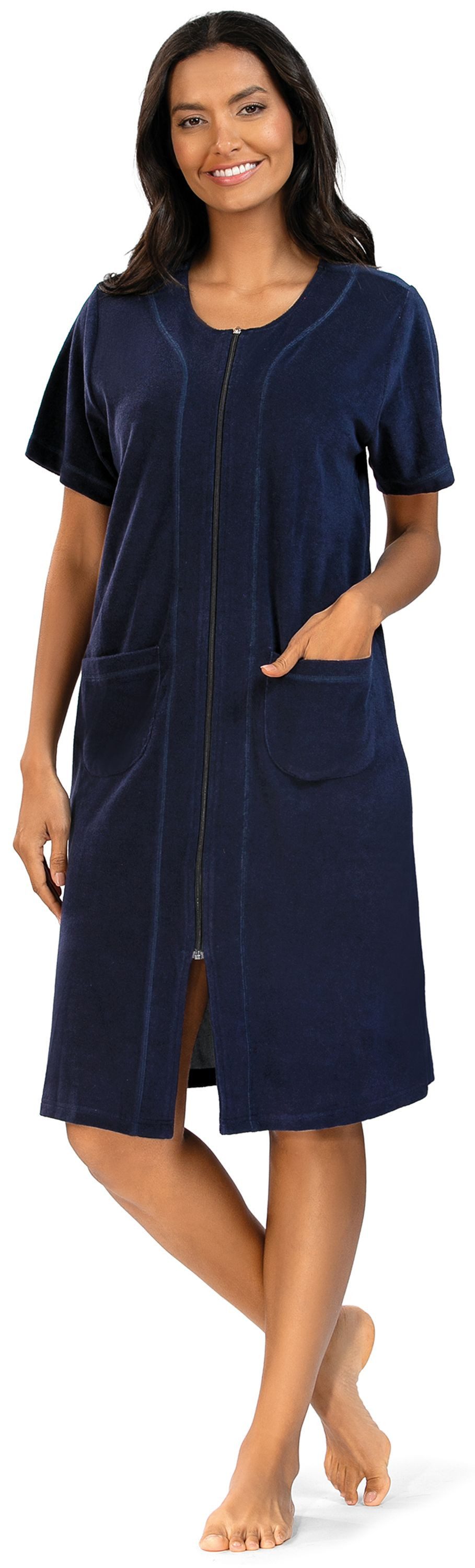 comtessa Strandkleid Summer Whisper (Set, 1-tlg., 1-teilig) Damen Sommerkleid Hauskleid 105cm Homewearkleid Baumwolle