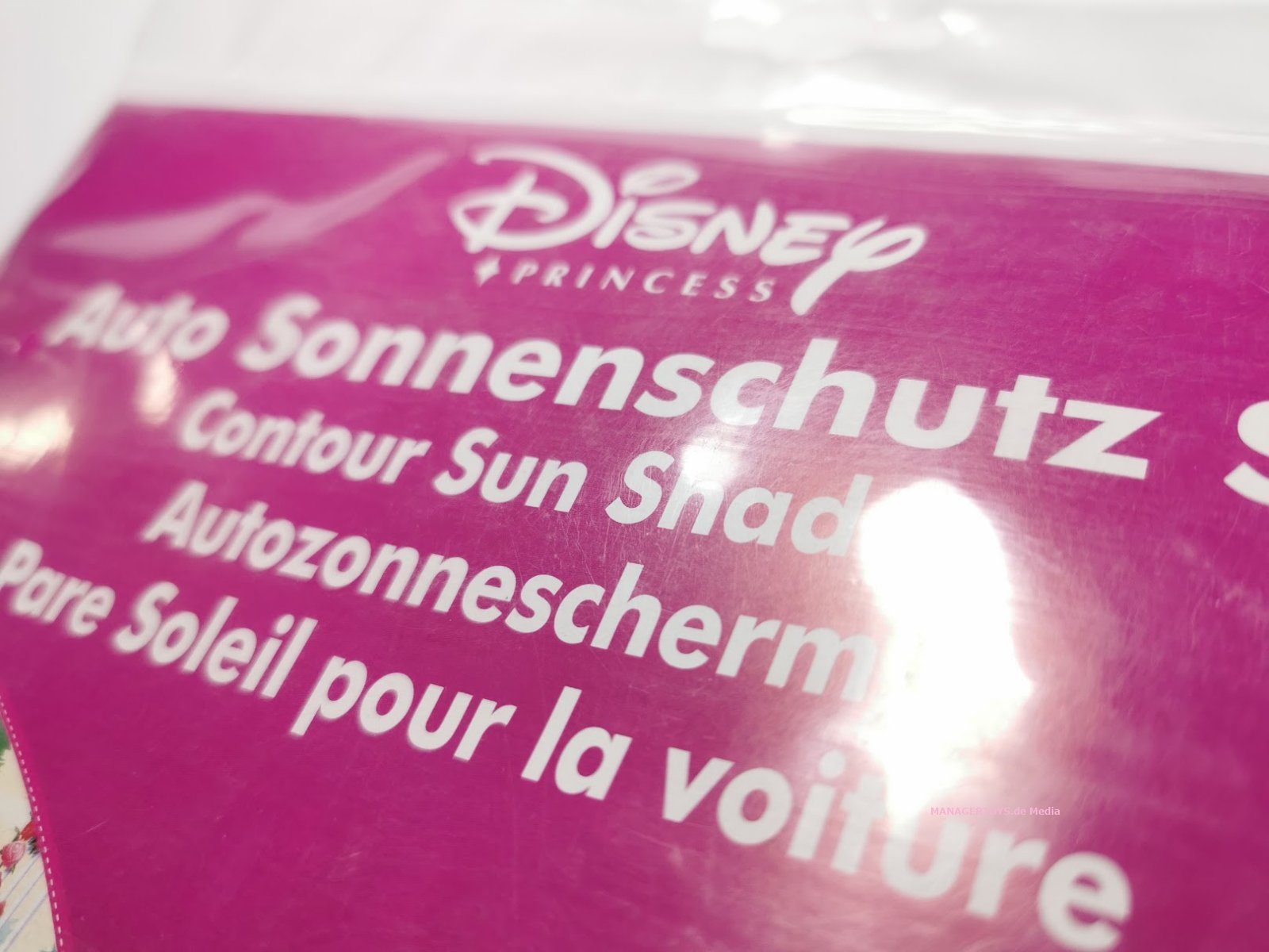 Disney Sonnenschutz Princess textile Auto Sonnenschutzblende günstig online kaufen