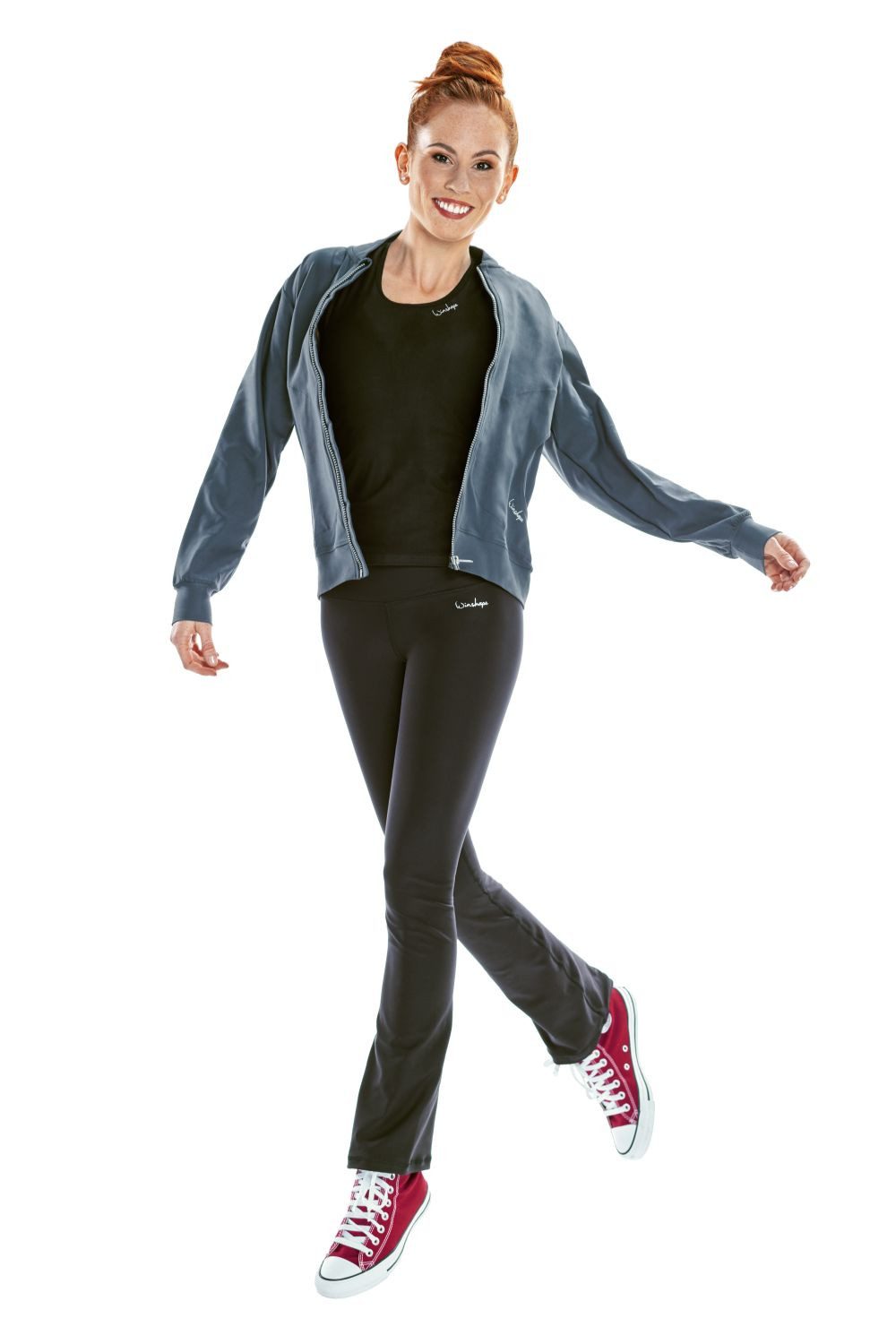 Winshape Bomberjacke Functional Comfort Bomber Jacket J007C Ultra weicher Funktionsstoff