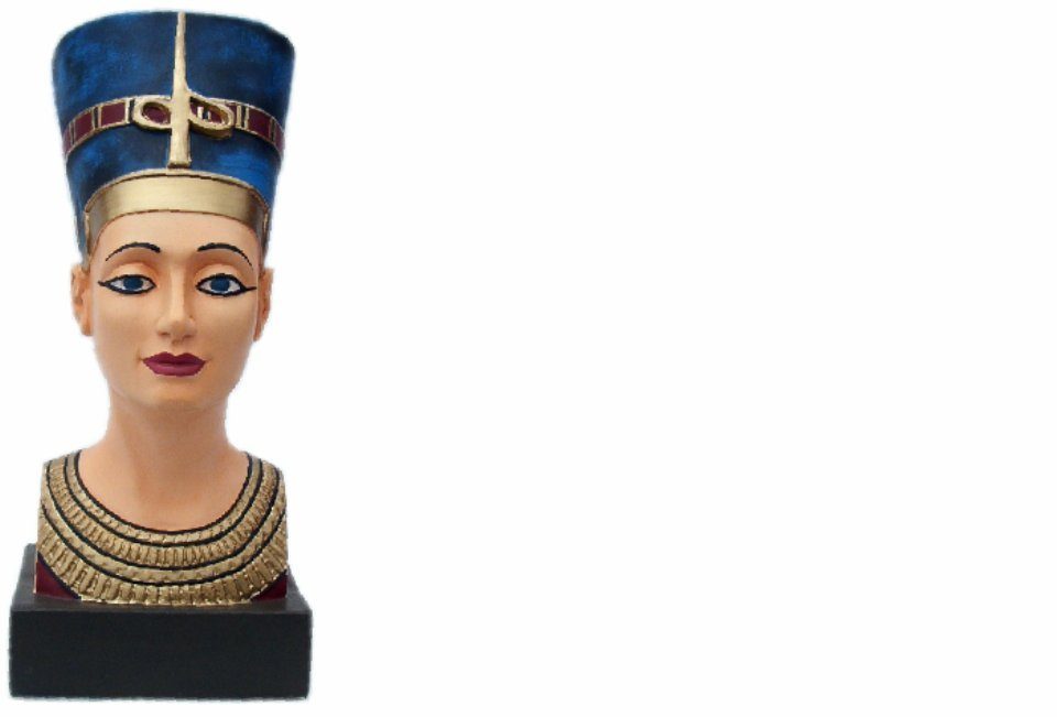 Figur Ägyptische Design Nofretete Skulpturen Skulptur JVmoebel Dekoration Büste Statue