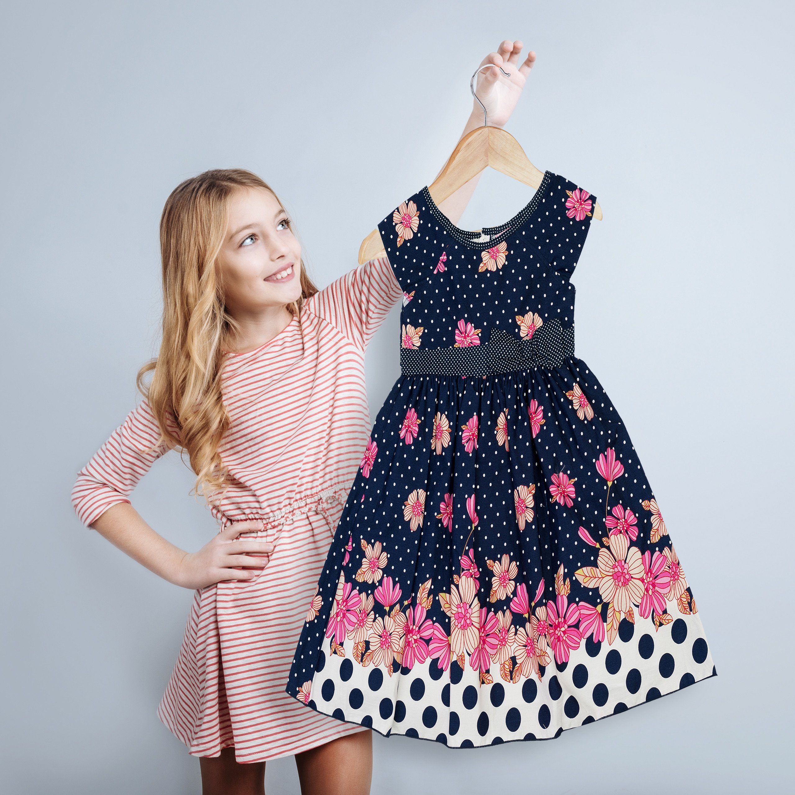 relaxdays Kleiderbügel 40 x Kinder Kleiderbügel günstig online kaufen