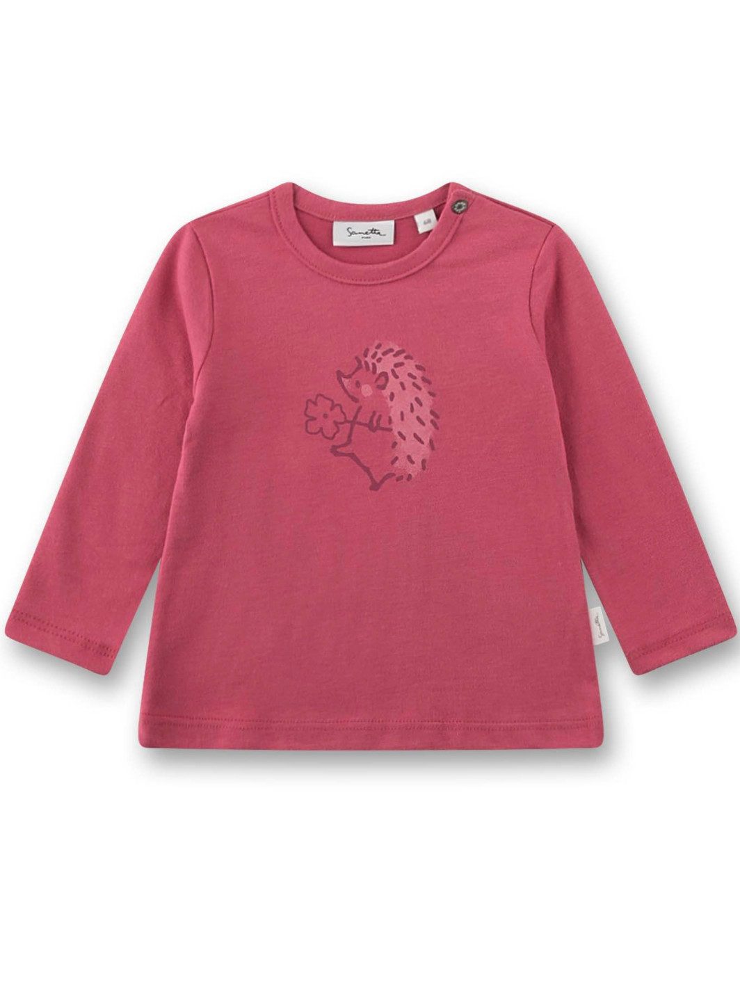 Sanetta PURE Langarmshirt Igel