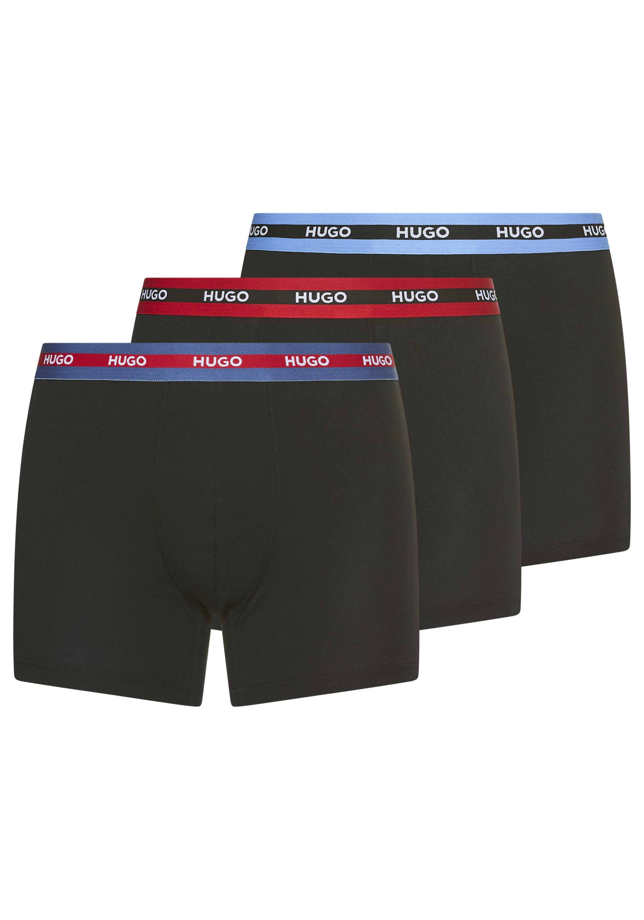 HUGO Trunk BOXERBR TRIPL PLANET kontrastfarbener günstig online kaufen