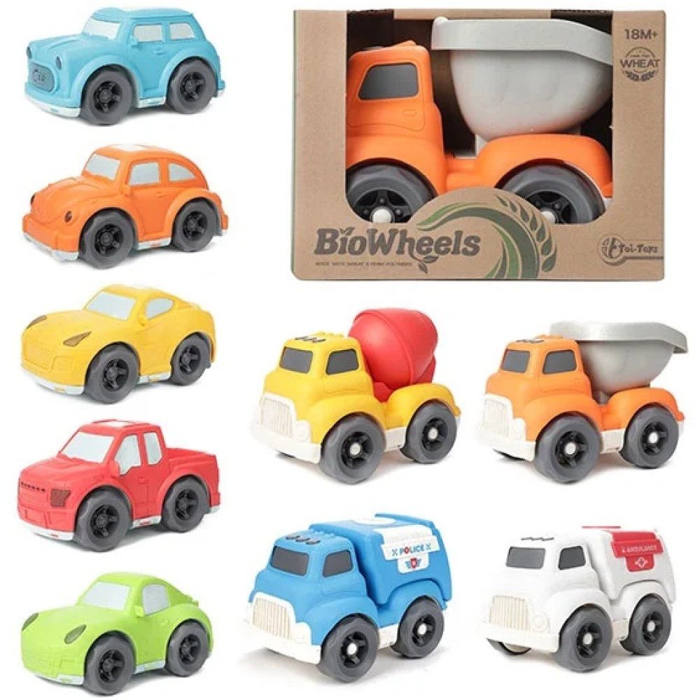 Toi-Toys Spielzeug-Krankenwagen Auto für Kinder, Fahrzeug aus Biokunststoff