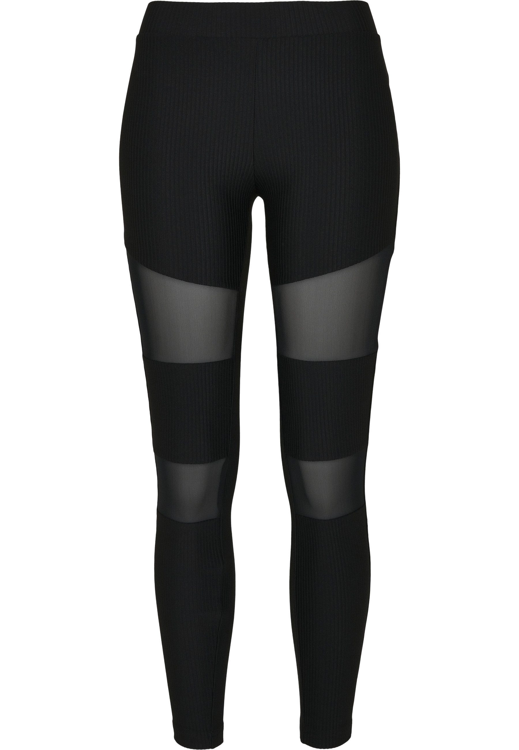 URBAN CLASSICS Leggings Urban Classics Damen Ladies Tech Mesh Rib Leggings (1-tlg)