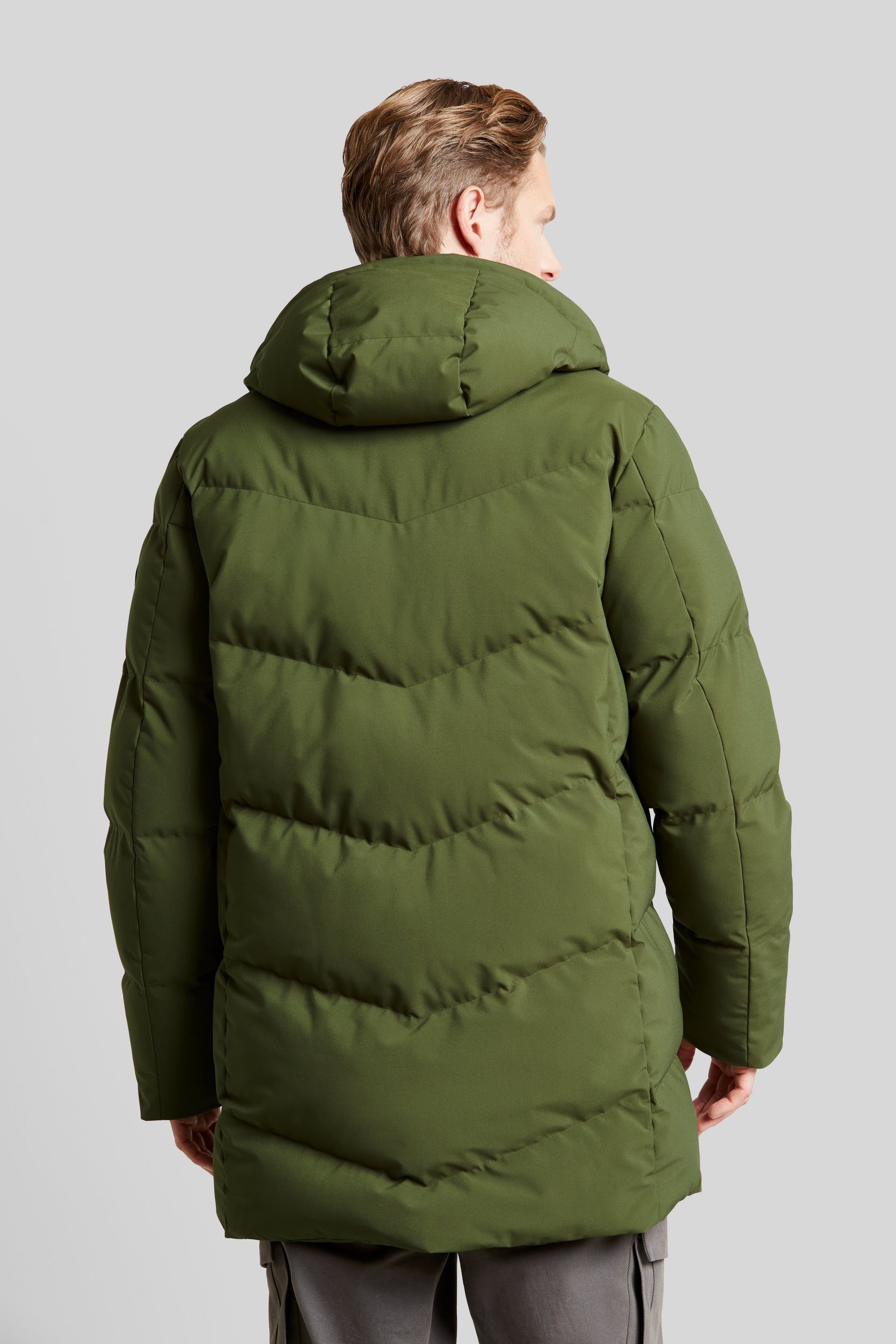 bugatti Parka aus 100 Materialien recycelten % oliv