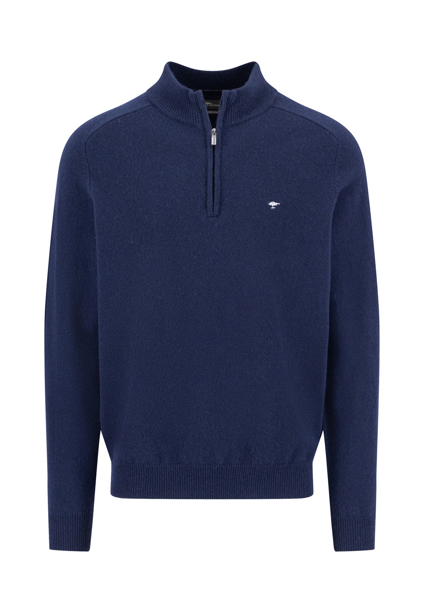 Strickpullover Troyer- Zip, Supersoft Lambswool