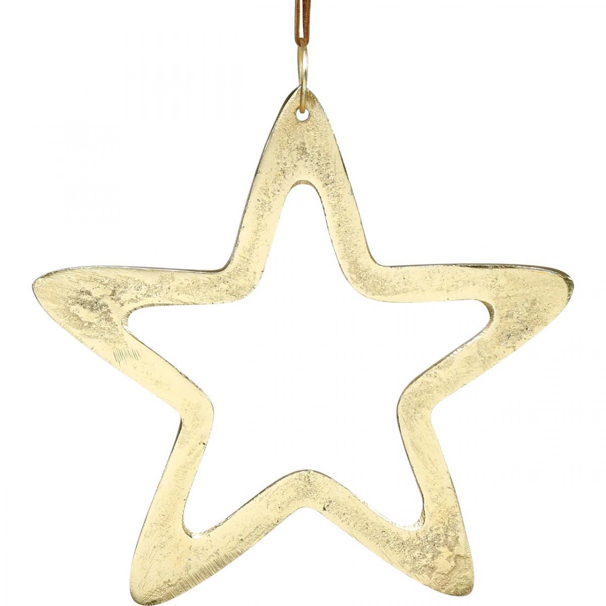 Viana Christbaumschmuck Metallstern Weihnachtsdeko zum Hängen und Gestalten