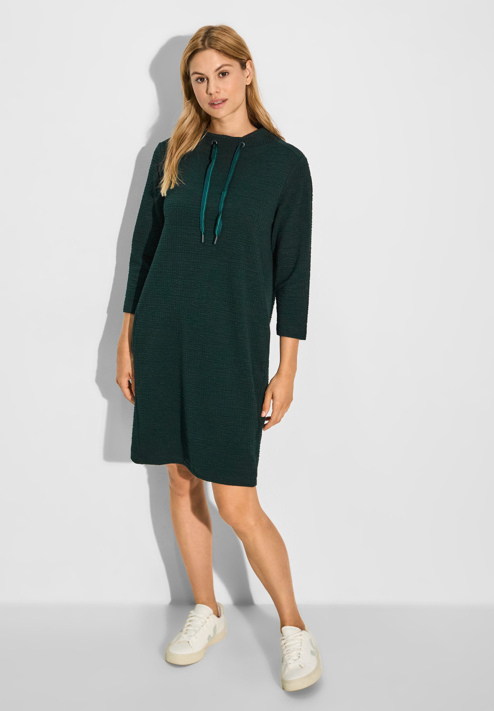 CECIL Jerseykleid mit Stehkragen