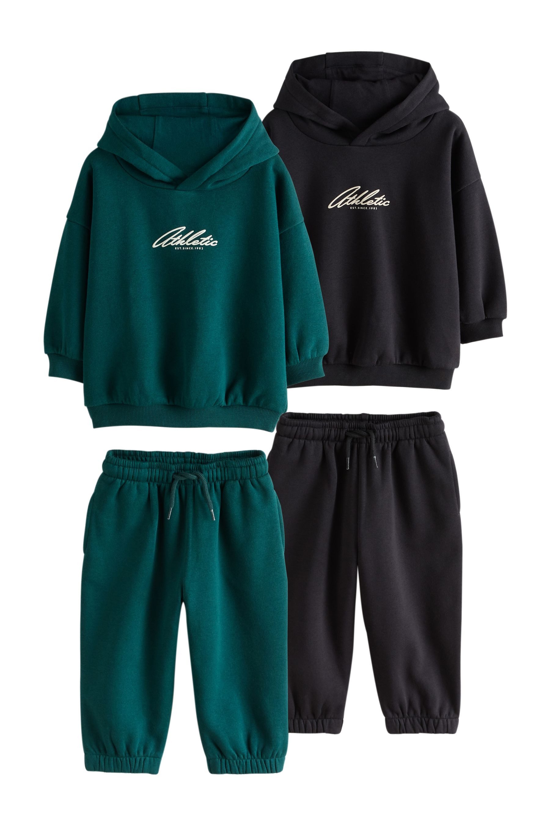 Next Sweatanzug Hoodie und Jogginghose im 4-teiligen Set (4-tlg)