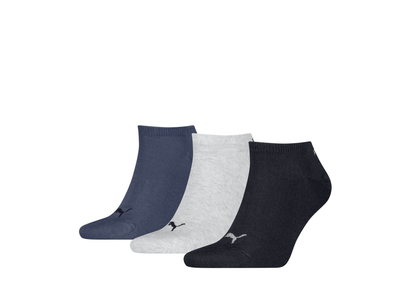 PUMA Sneakersocken PUMA UNISEX SNEAKER PLAIN 3P (3 Paar) mit kleinem Logo