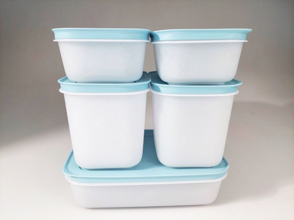 TUPPERWARE Vorratsdose Eis-Kristall Set 5-teilig