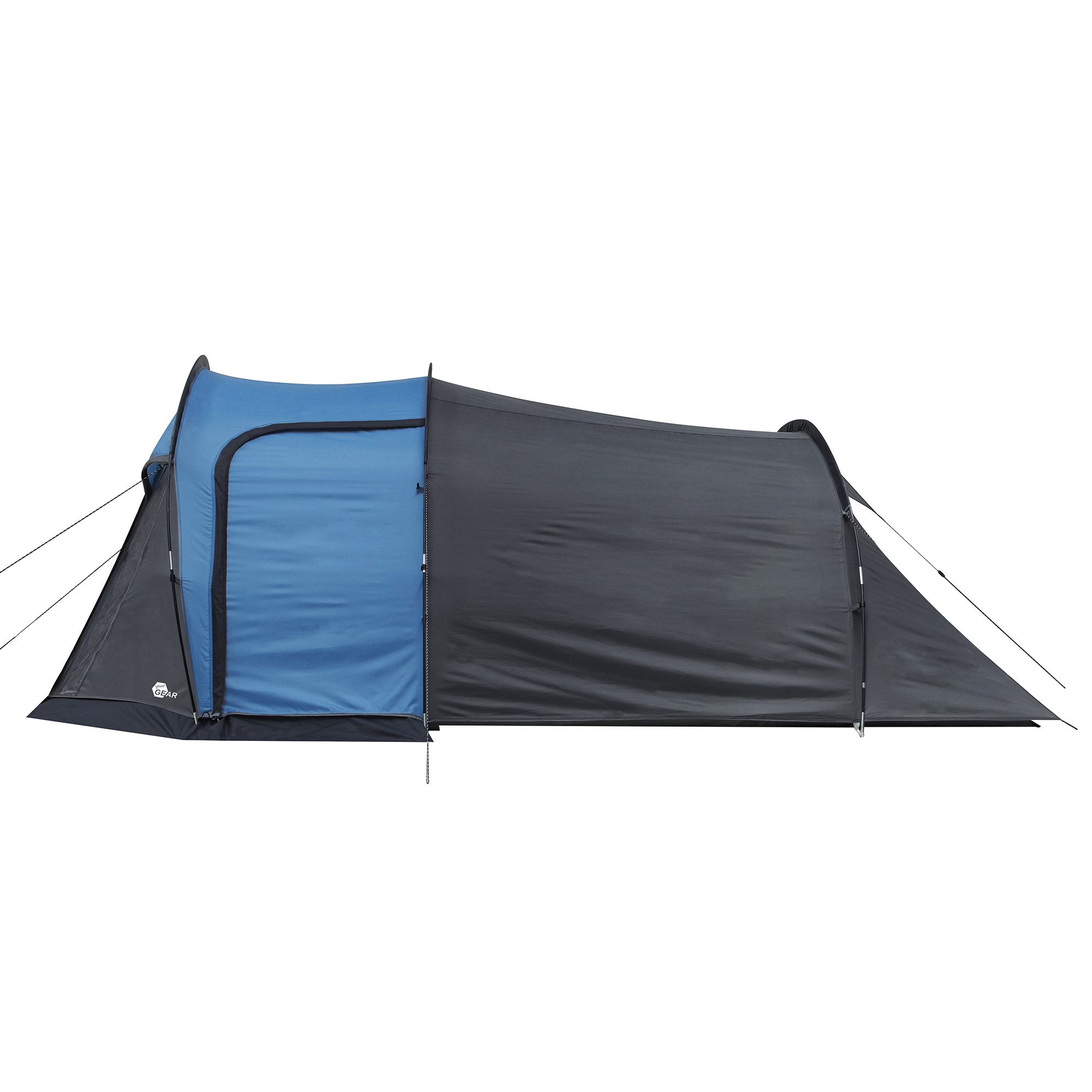 yourGEAR Tunnelzelt yourGEAR Zelt Sopero 4 Personen Tunnelzelt mit Wasserdicht 5000mm, Personen: 4