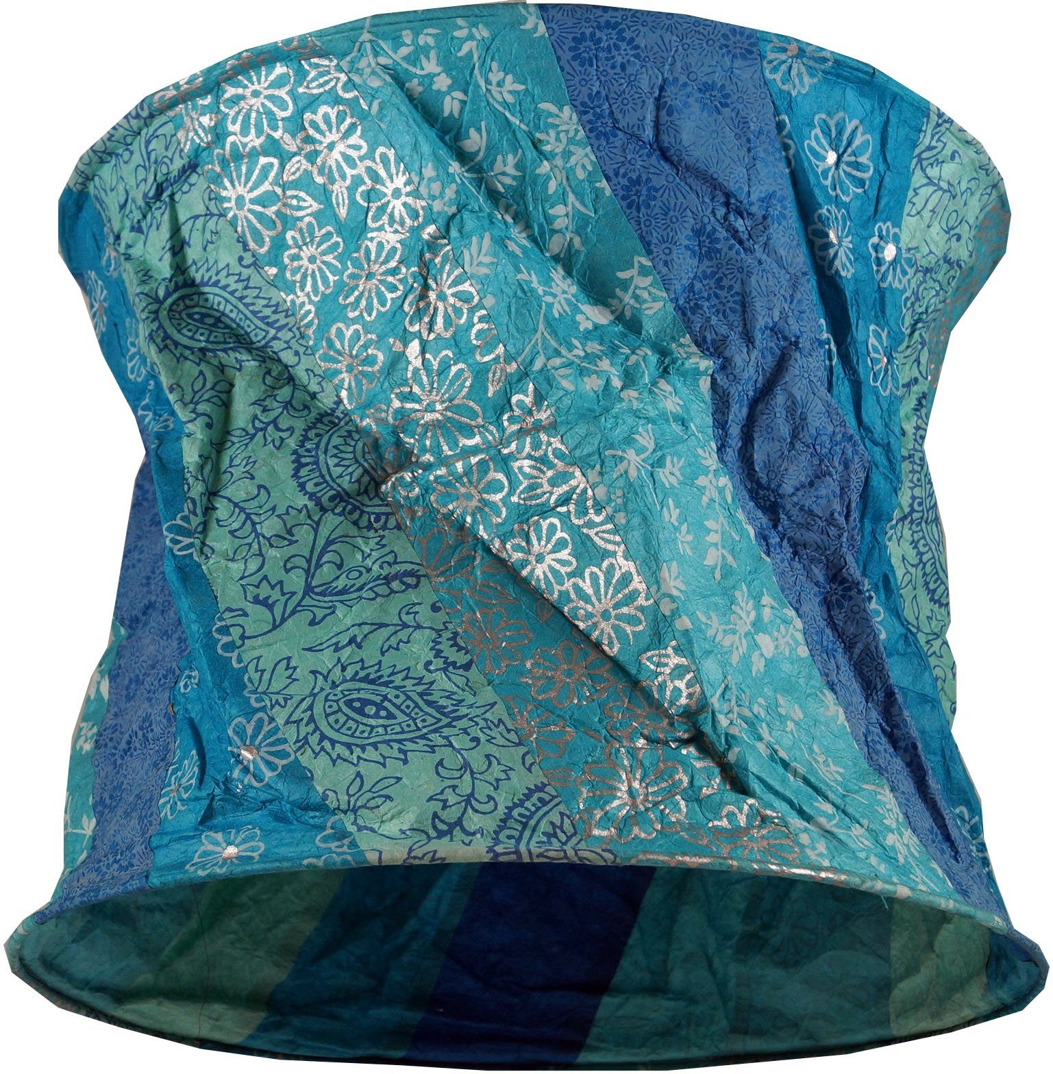 Guru-Shop Lampenschirm Runde Papier Hängelampe, Papierlampenschirm.. günstig online kaufen