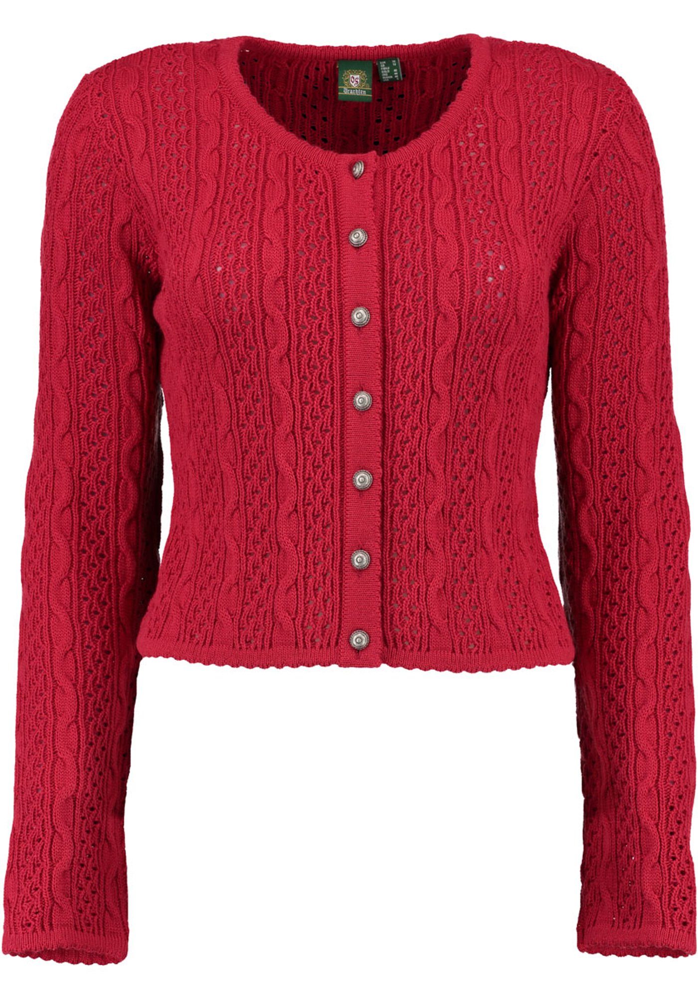 Rote Strickjacken Fur Damen