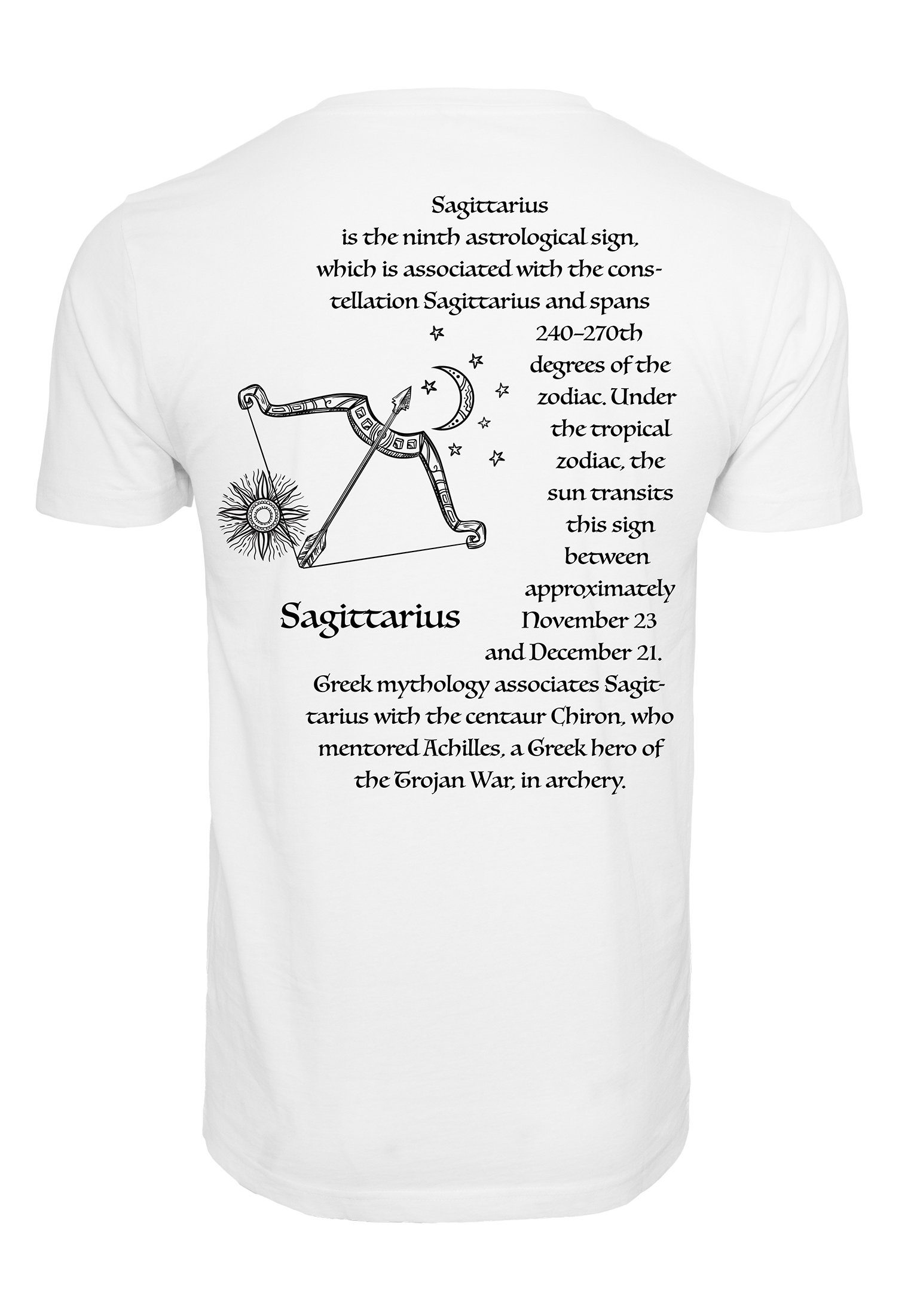 Astro T-Shirt (1-tlg) Tee Sagittarius Herren MisterTee