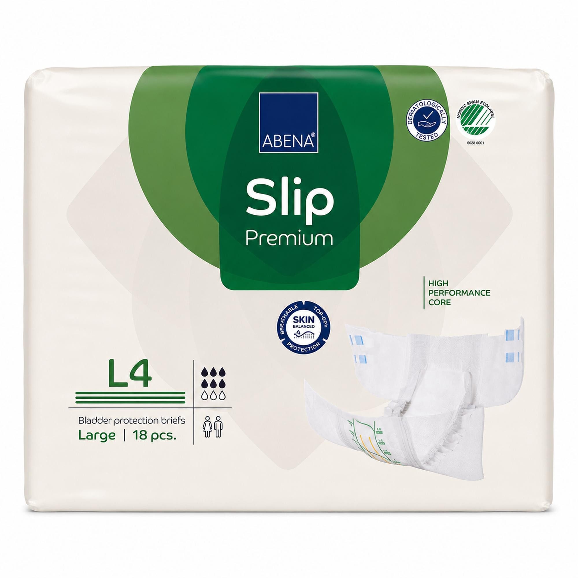 ABENA GmbH Inkontinenzslip Slip L4 Premium 18 Stück