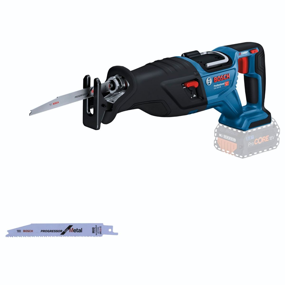 BOSCH Akku-Stichsäge GSA 18V-28 Akku-Säbelsäge günstig online kaufen