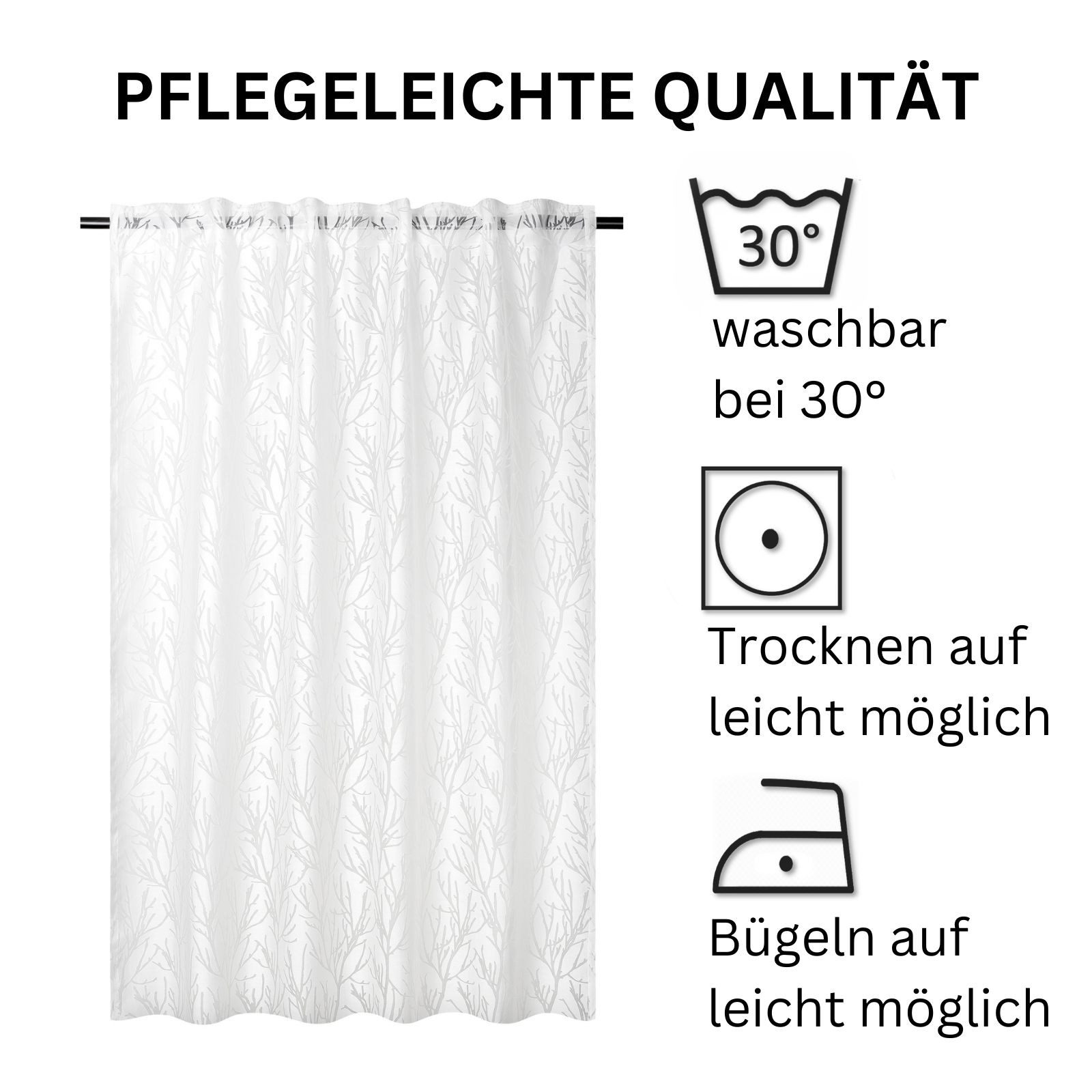 MOON Heimtextilien Vorhang Schlaufenvorhang Dekoschal Ronny mit Ausbrenner günstig online kaufen