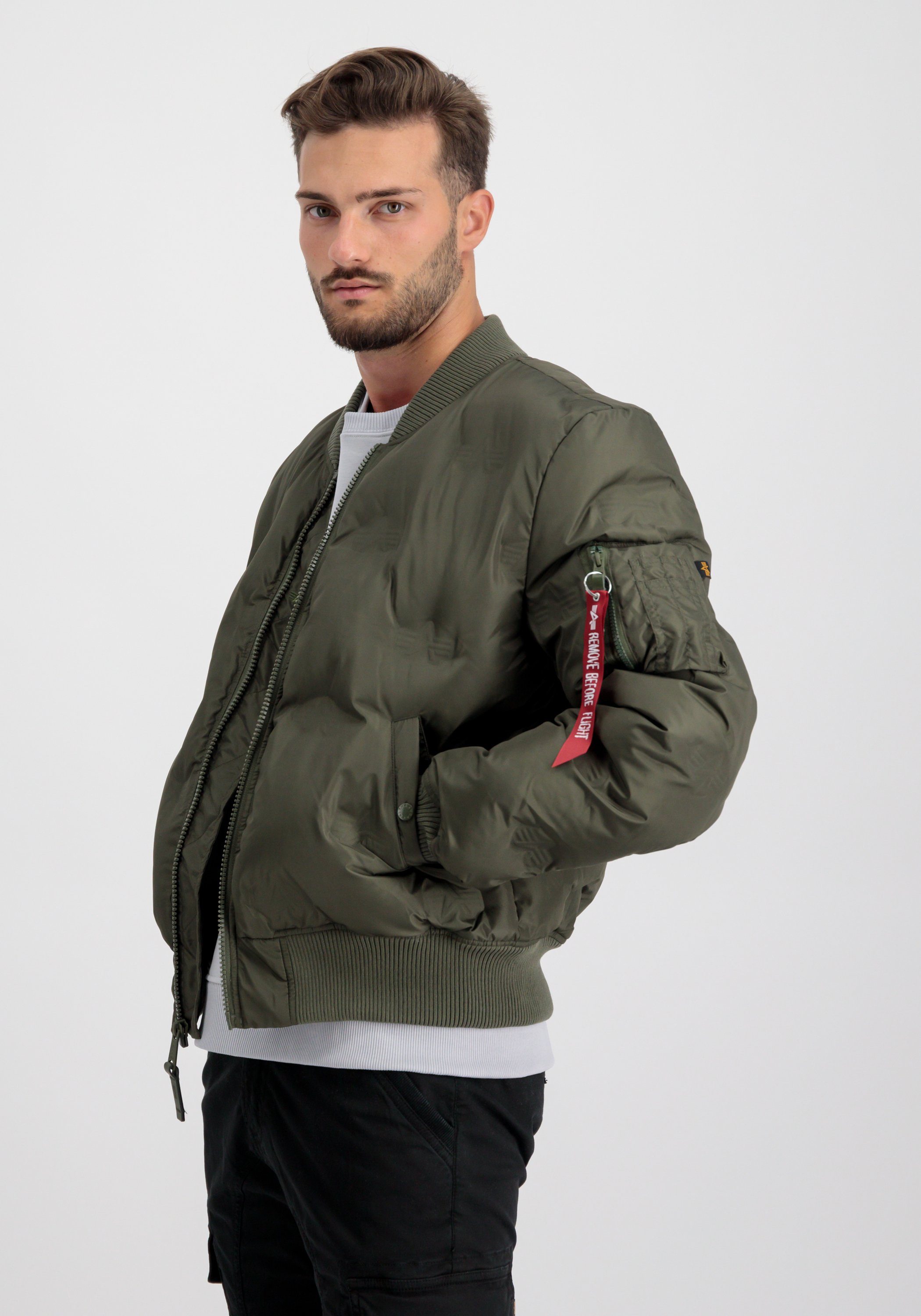 Alpha Industries Winterjacke MA-1 Emb. Logo Puffer