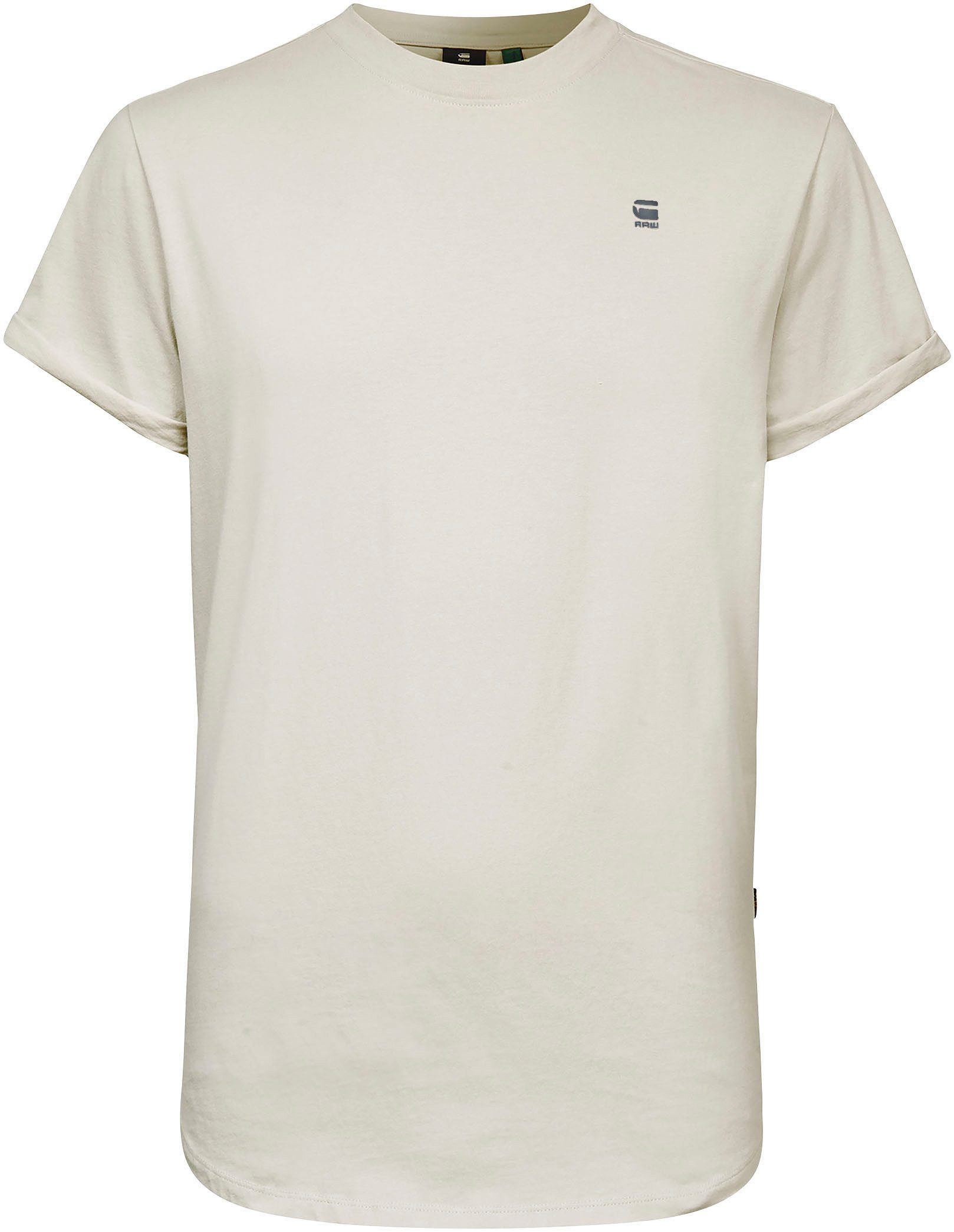white T-Shirt Lash Logo G-Star Stitching mit bait RAW kleinem