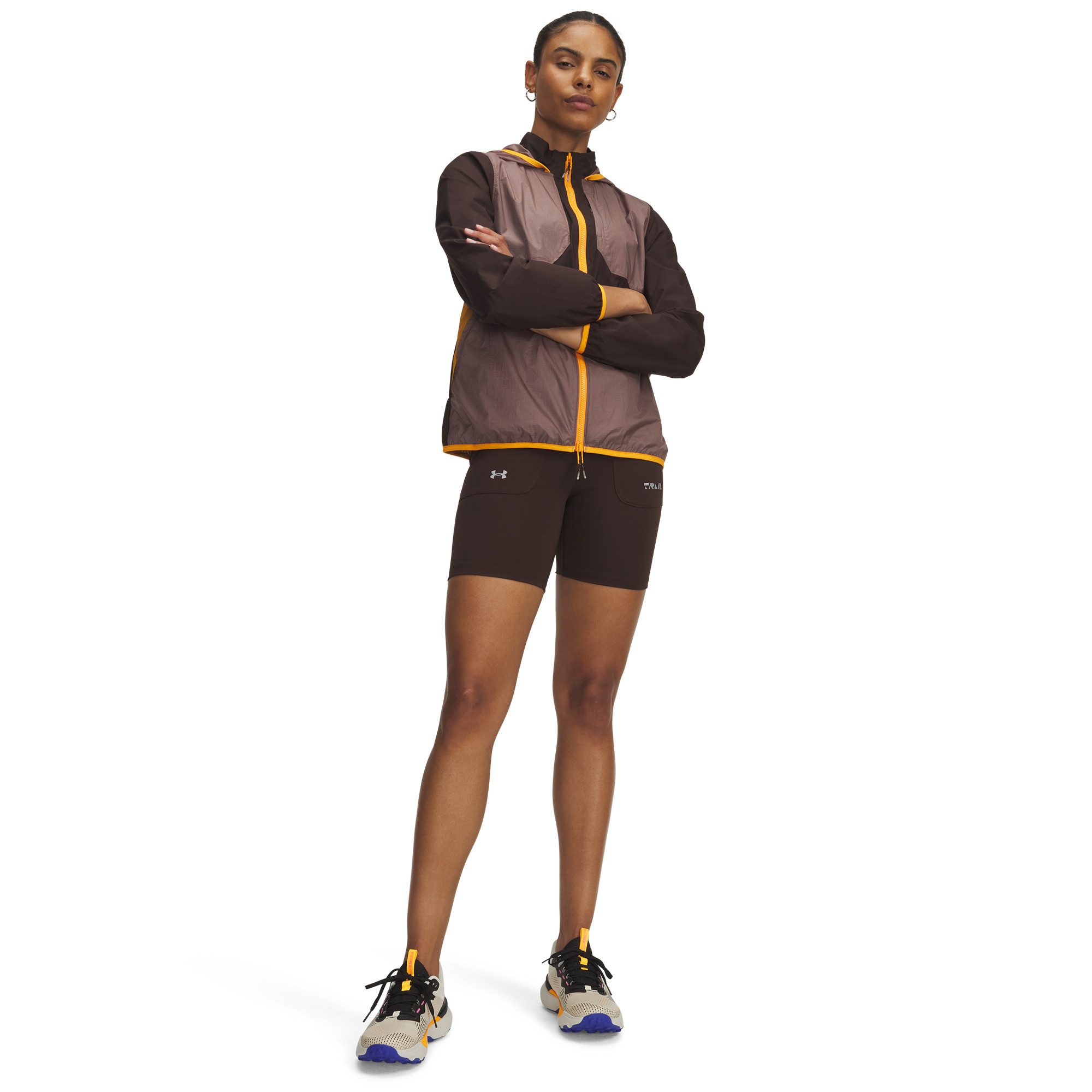 Under Armour® Trainingstights Under Armour Damen Laufshort UA Trail Run Fitted 1389614