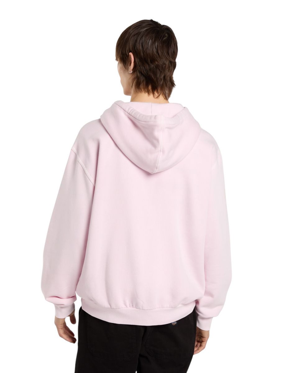 Dickies Hoodie Dickies Herren Hoodie Slayden Garment Dye peach brulee (1-tlg., kein Set) Känguru-Tasche für warme Hände