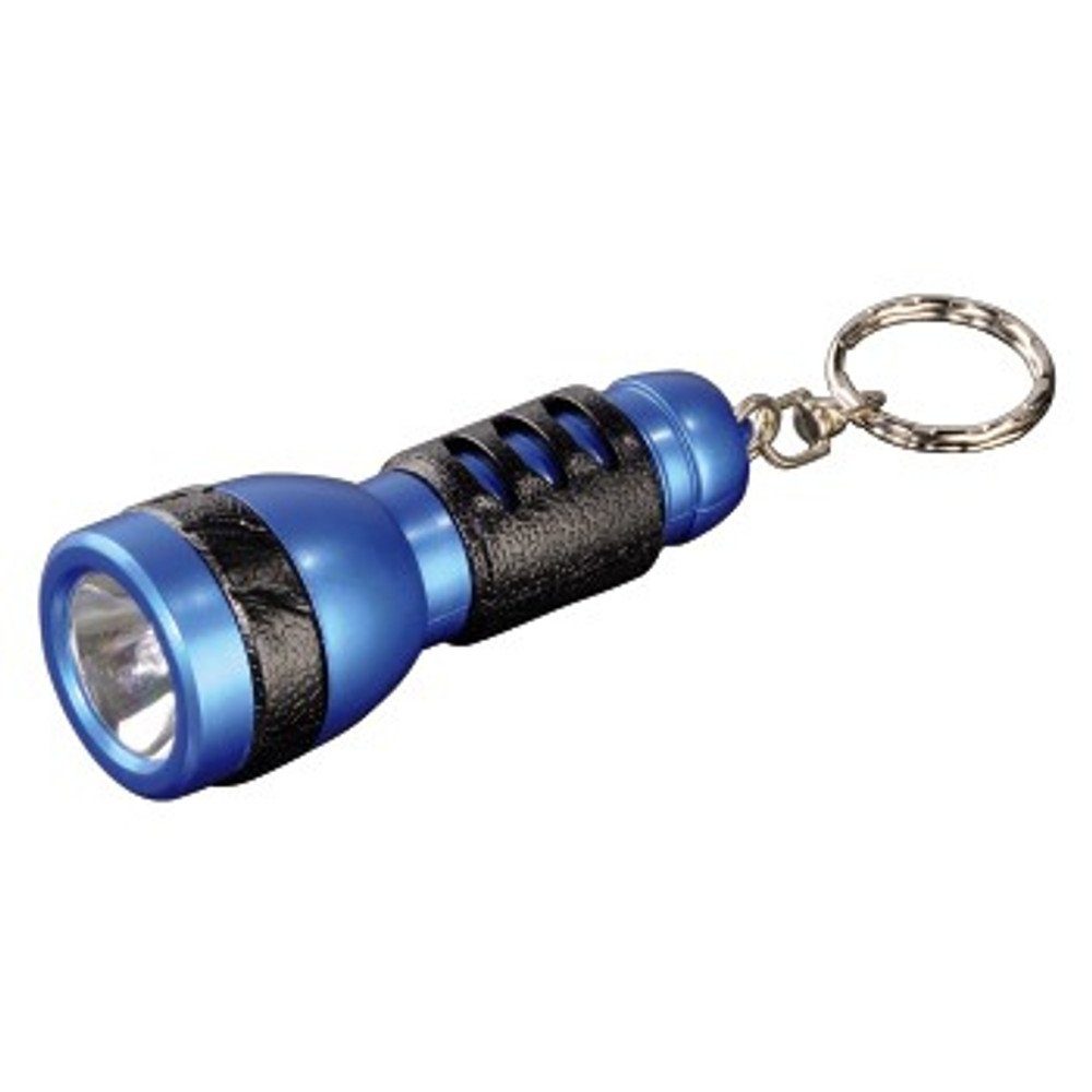 Hama Taschenlampe Hama FL-130 Blau Set Hand-Blinklicht LED Schwarz, Torch
