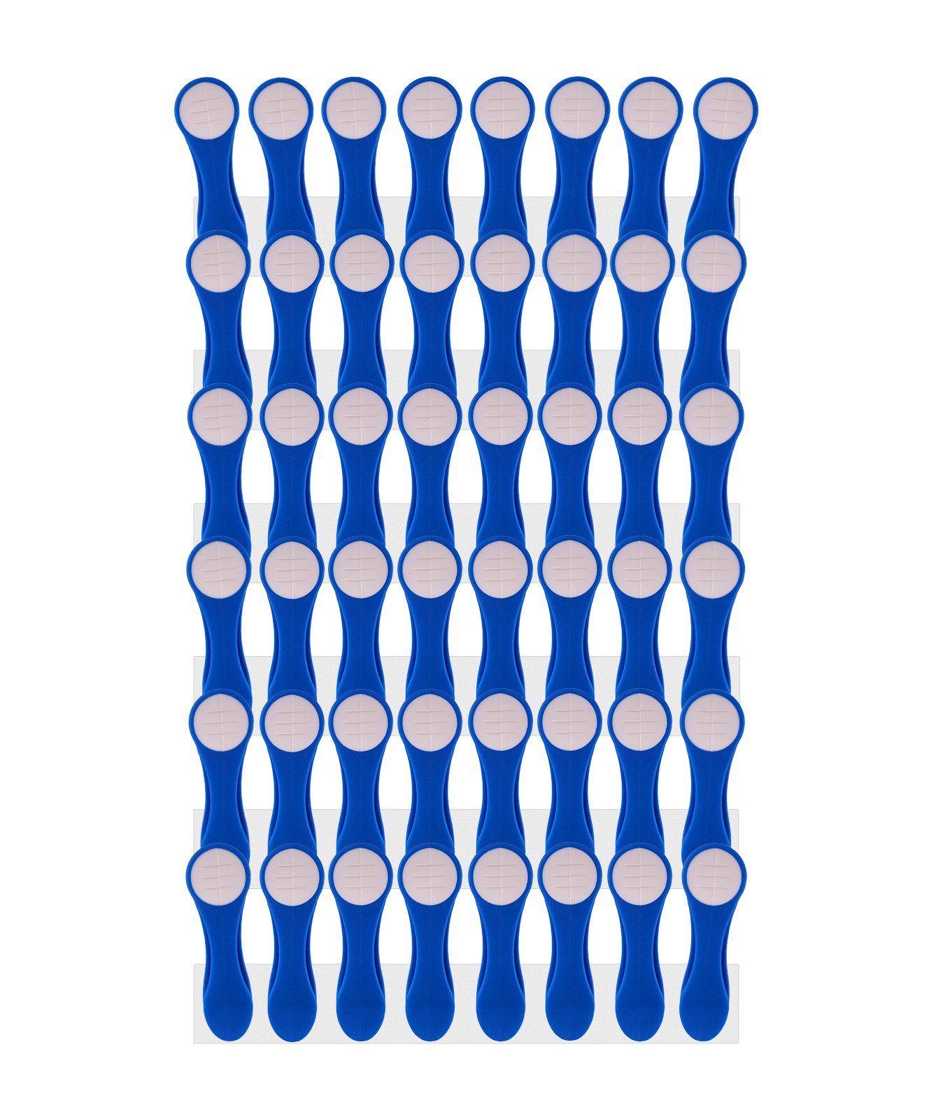 trendfinding Wäscheklammern 48 Wäscheklammern mit Edelstahlfedern und Softgrip, Mit neuester Klammertechnik für empfindliche Wäsche
