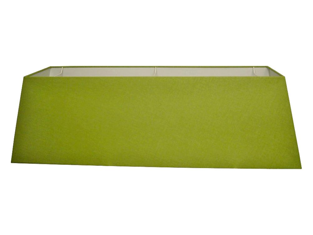 Dirk Davids Leuchten GmbH Lampenschirm Lampenschirm in Rechteckig Leinen Sahara Grün PL 100-85-30cm