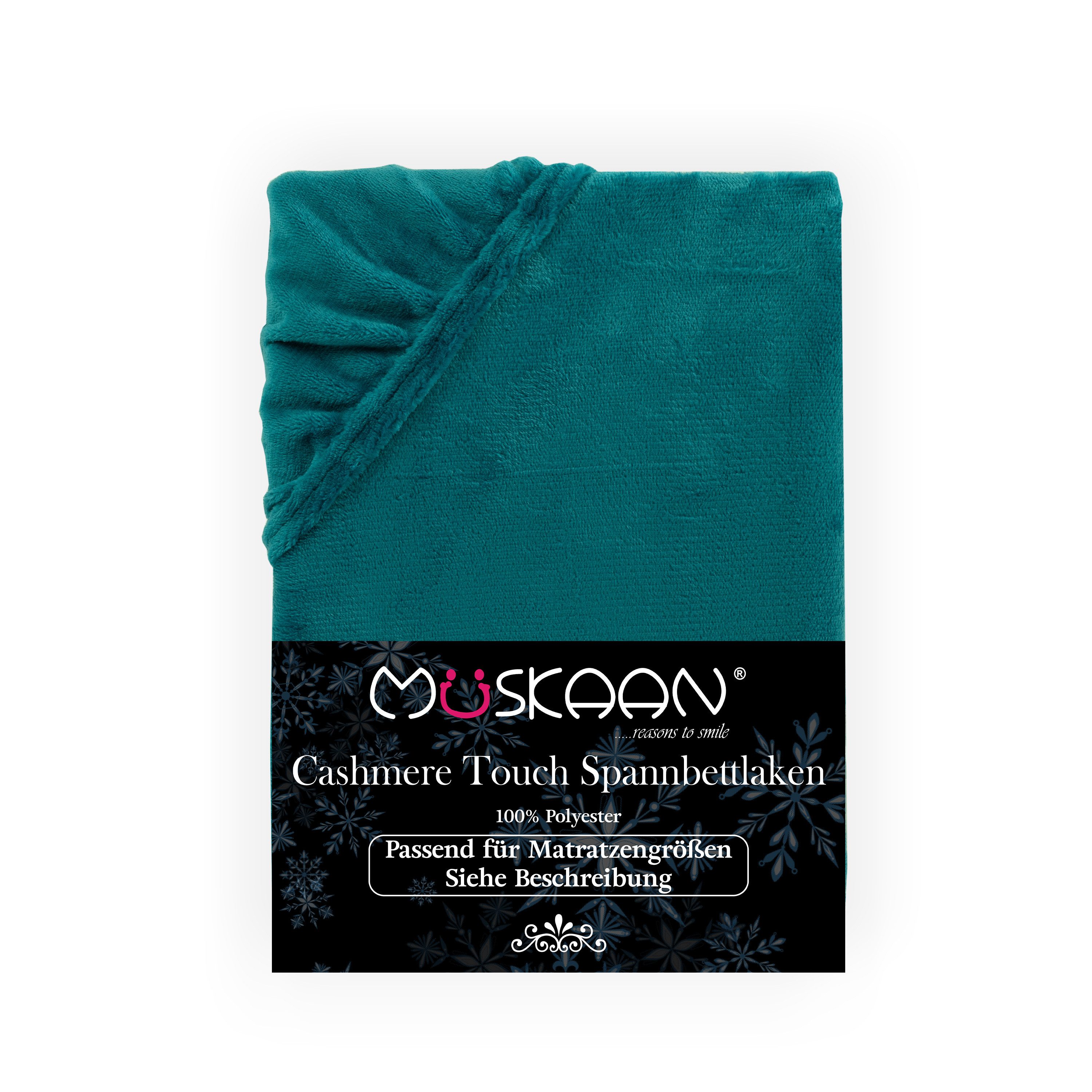 Müskaan Spannbettlaken Spannbetttuch Cashmere Touch Bettlaken günstig online kaufen