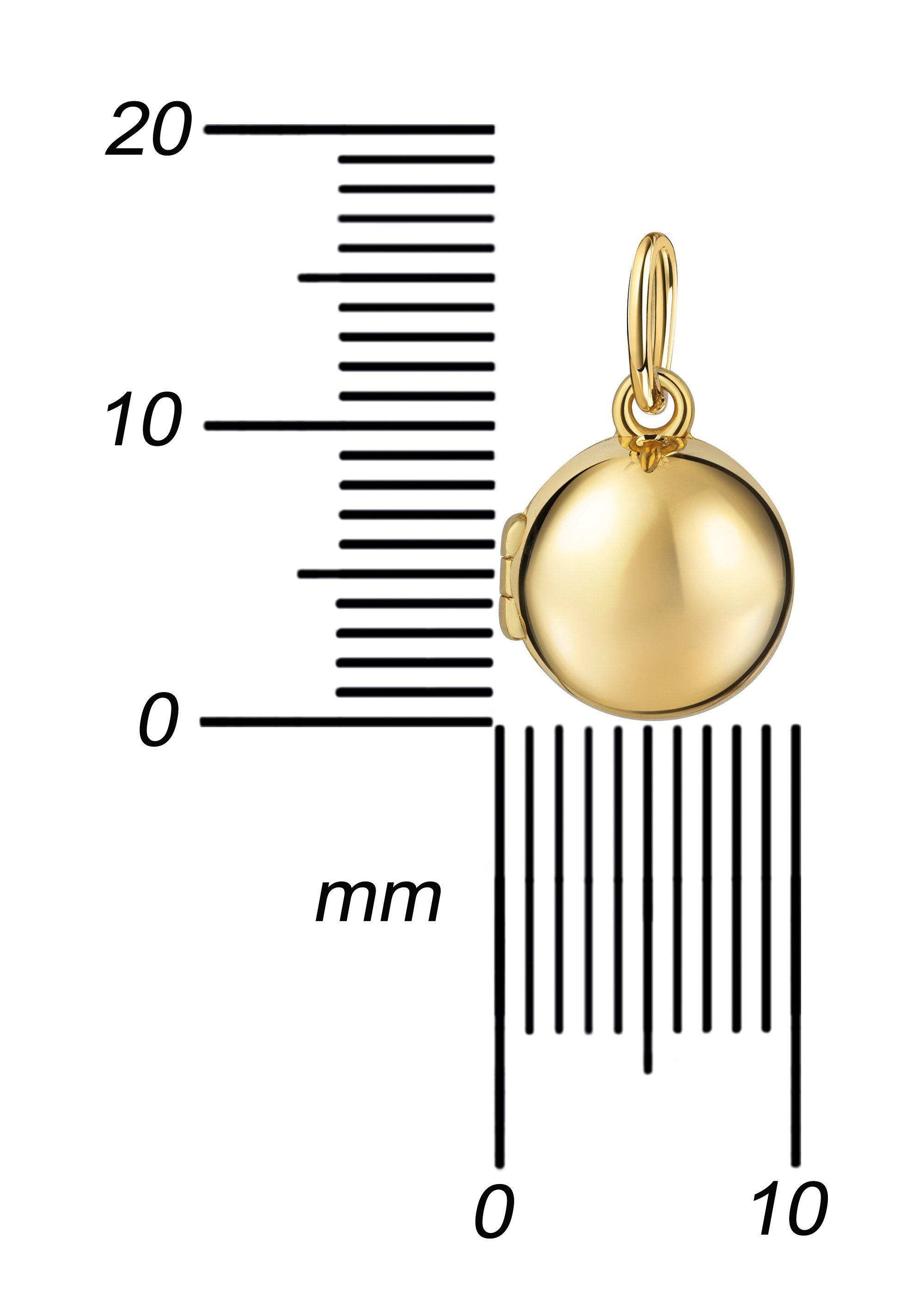 JEVELION Kette mit Anhänger Medaillon Kugel günstig online kaufen