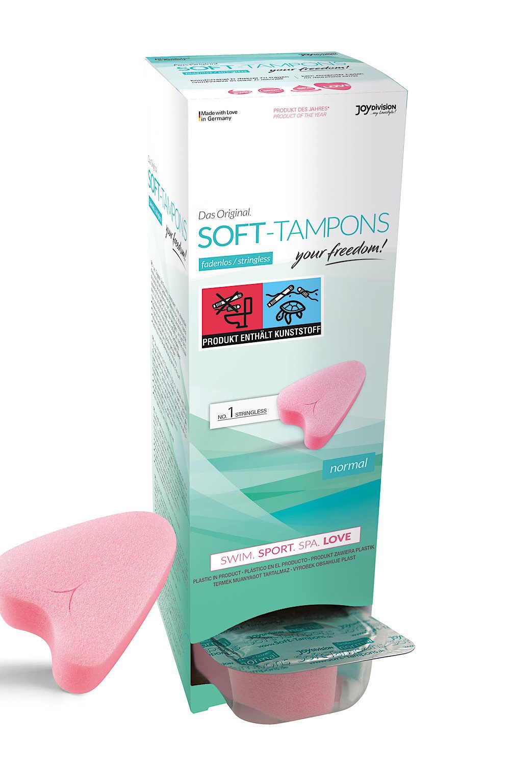 JOYDIVISION Інтимний догляд Soft Тампони 10 Stück Menstruationsschwämmchen