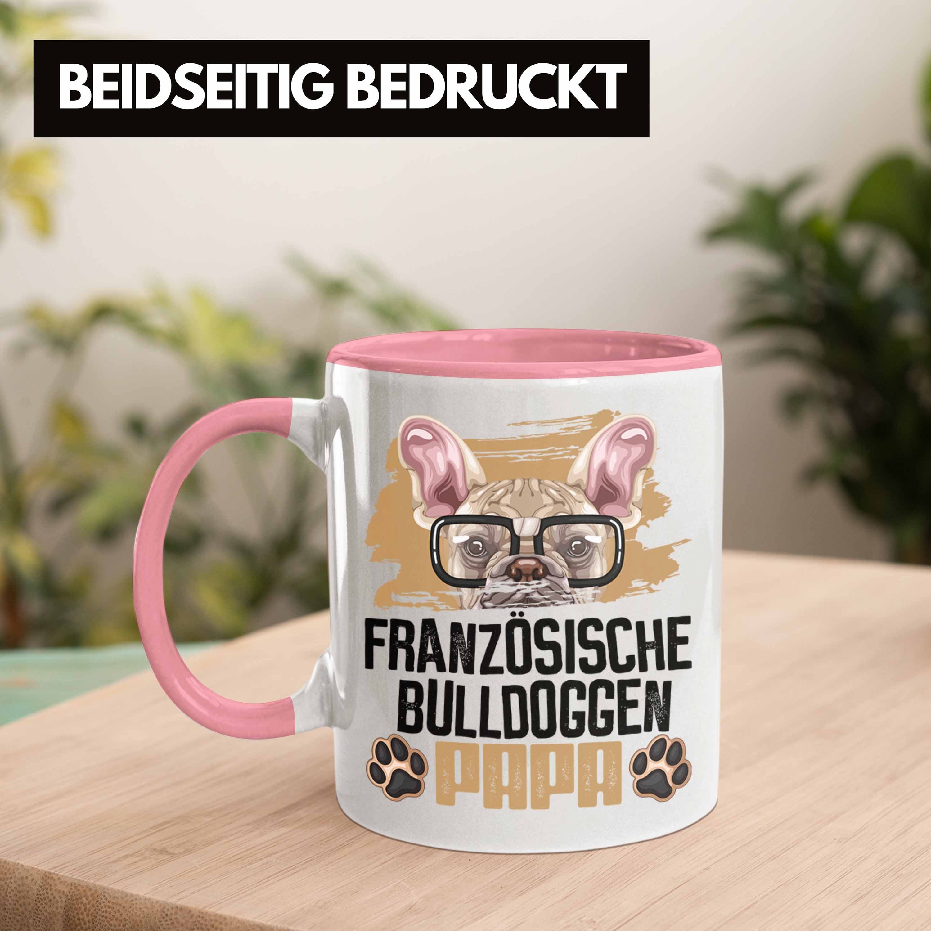 Rosa Besitzer Tasse Ge Spruch Tasse Bulldogge Französische Trendation Geschenk Lustiger Papa