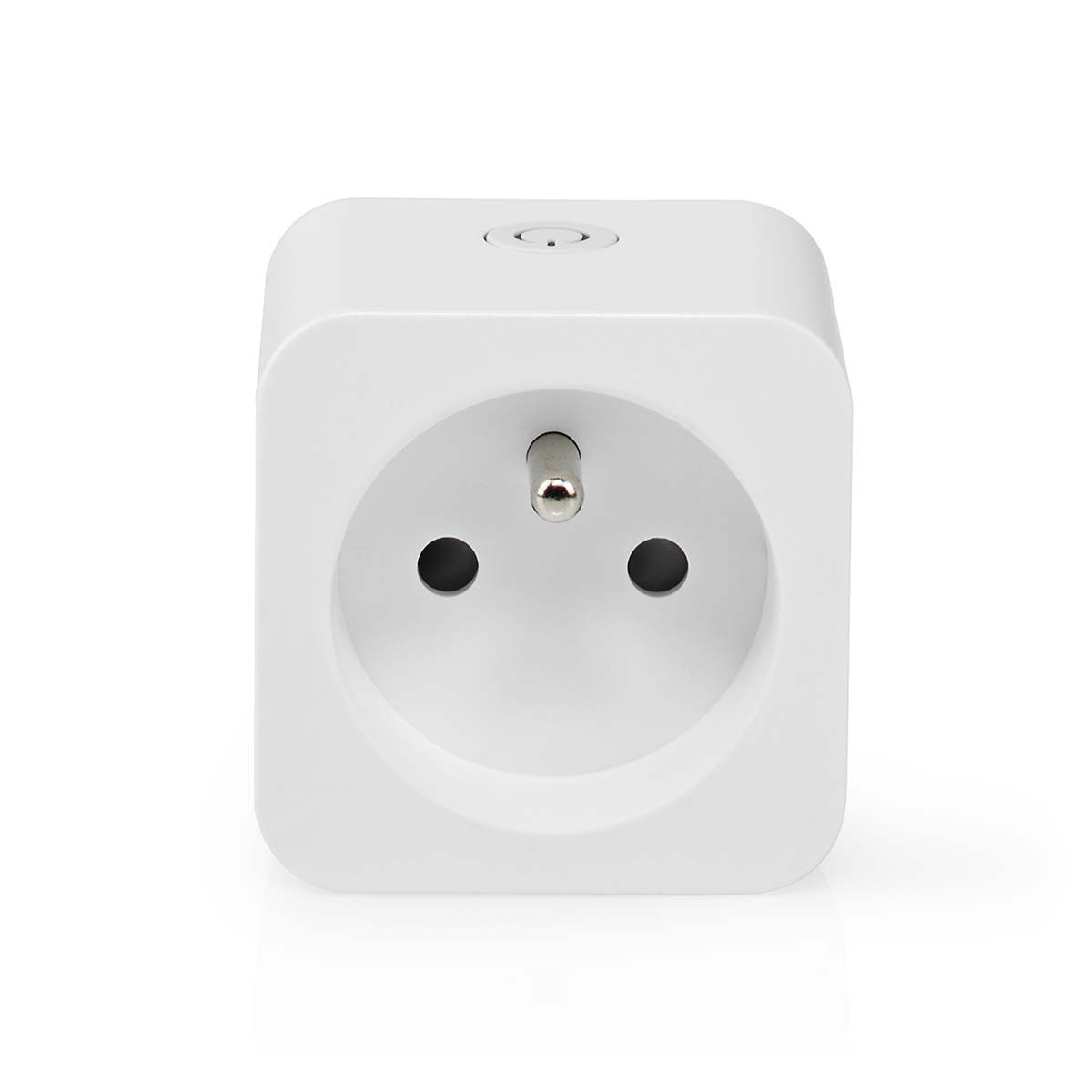 Nedis Energiekostenmessgerät WIFIP121EWT, 1-tlg., Smart-Stecker, WLAN-Steuerung, Timer-Funktion, Stromverbrauchsanzeige