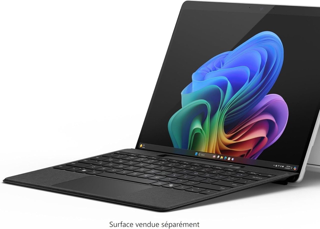 Microsoft Microsoft Surface Pro Flex Keyboard schwarz, DE Tablet-Tastatur (integrierter Akku, Chiclet, Haltevorrichtung für Eingabestift)