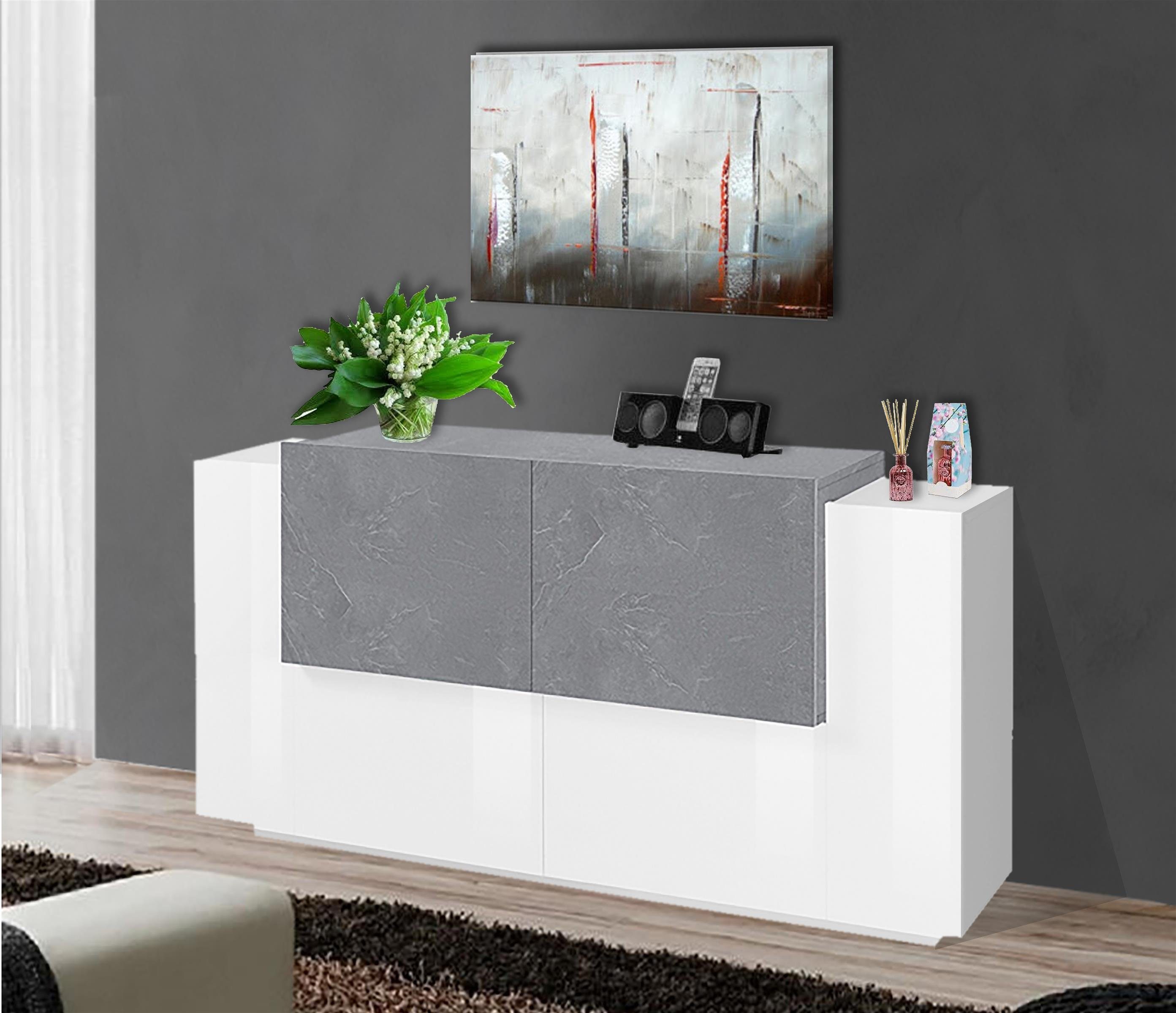 möbelando Sideboard Catania, 160 x 86 x 45 cm (B/H/T)