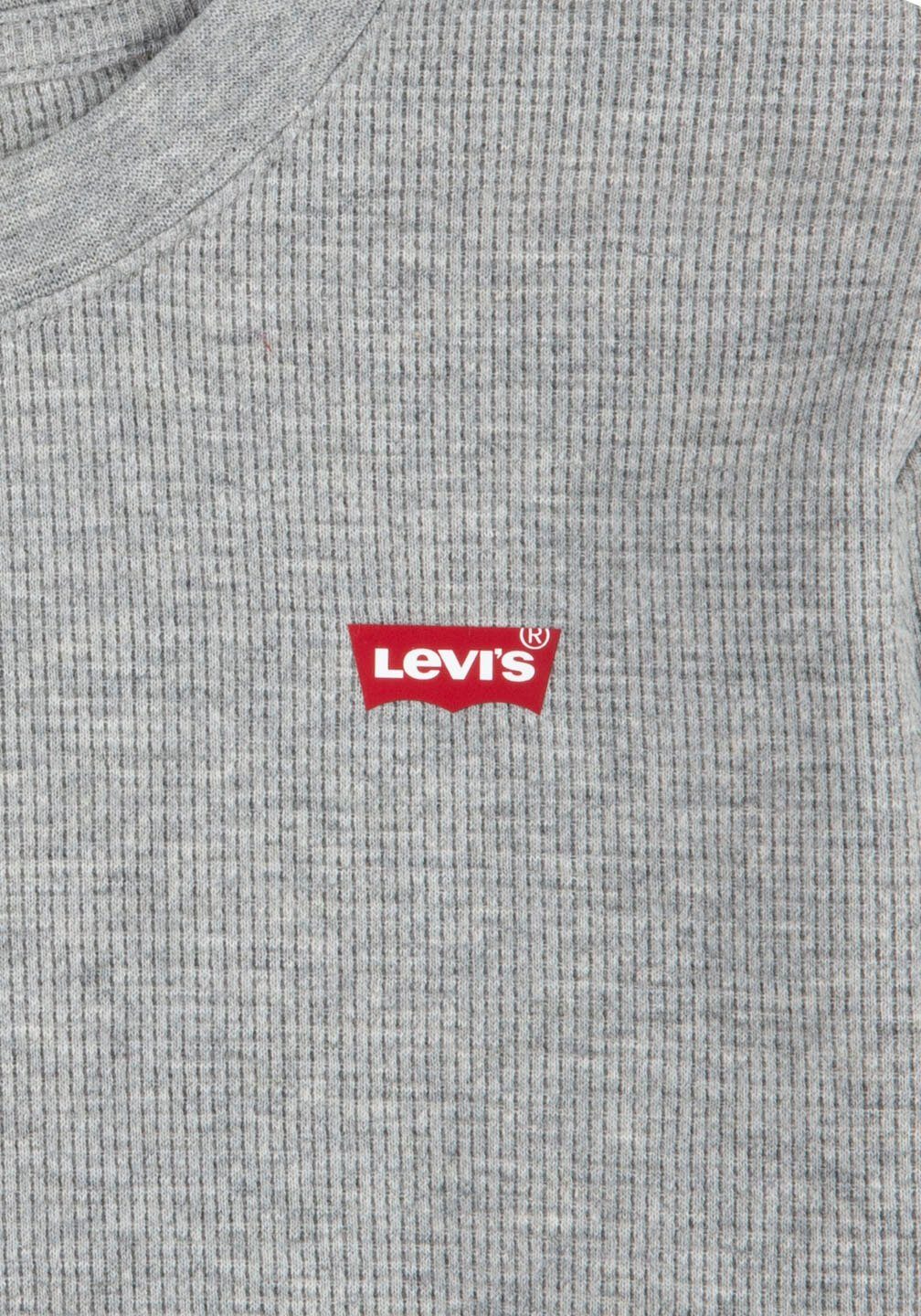 Levi's® Kids Langarmshirt LS THERMAL BOYS TOP GREY HEATHER for