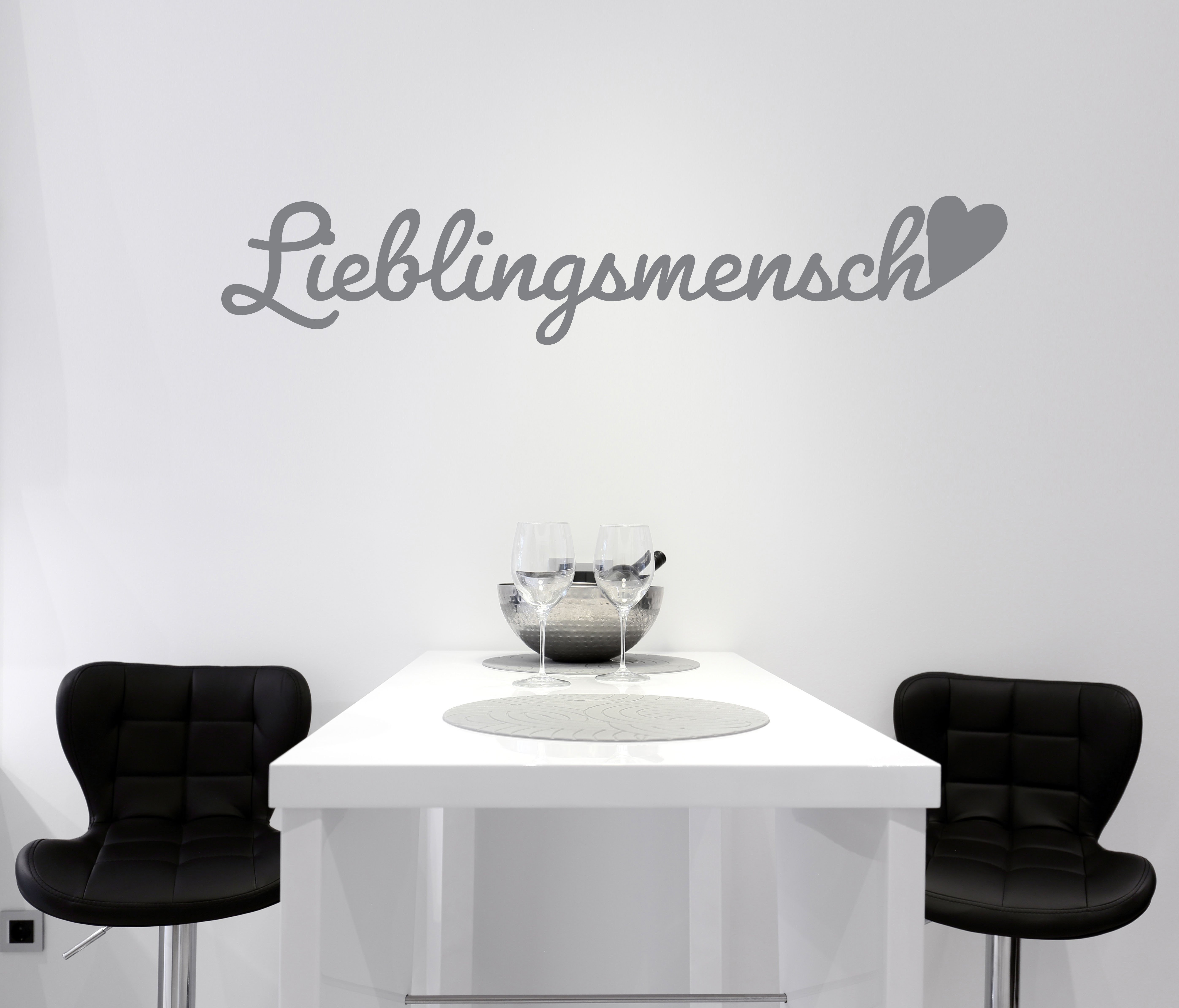 queence Wandtattoo »LIEBLINGSMENSCH« (1 Stück)-HomeTrends