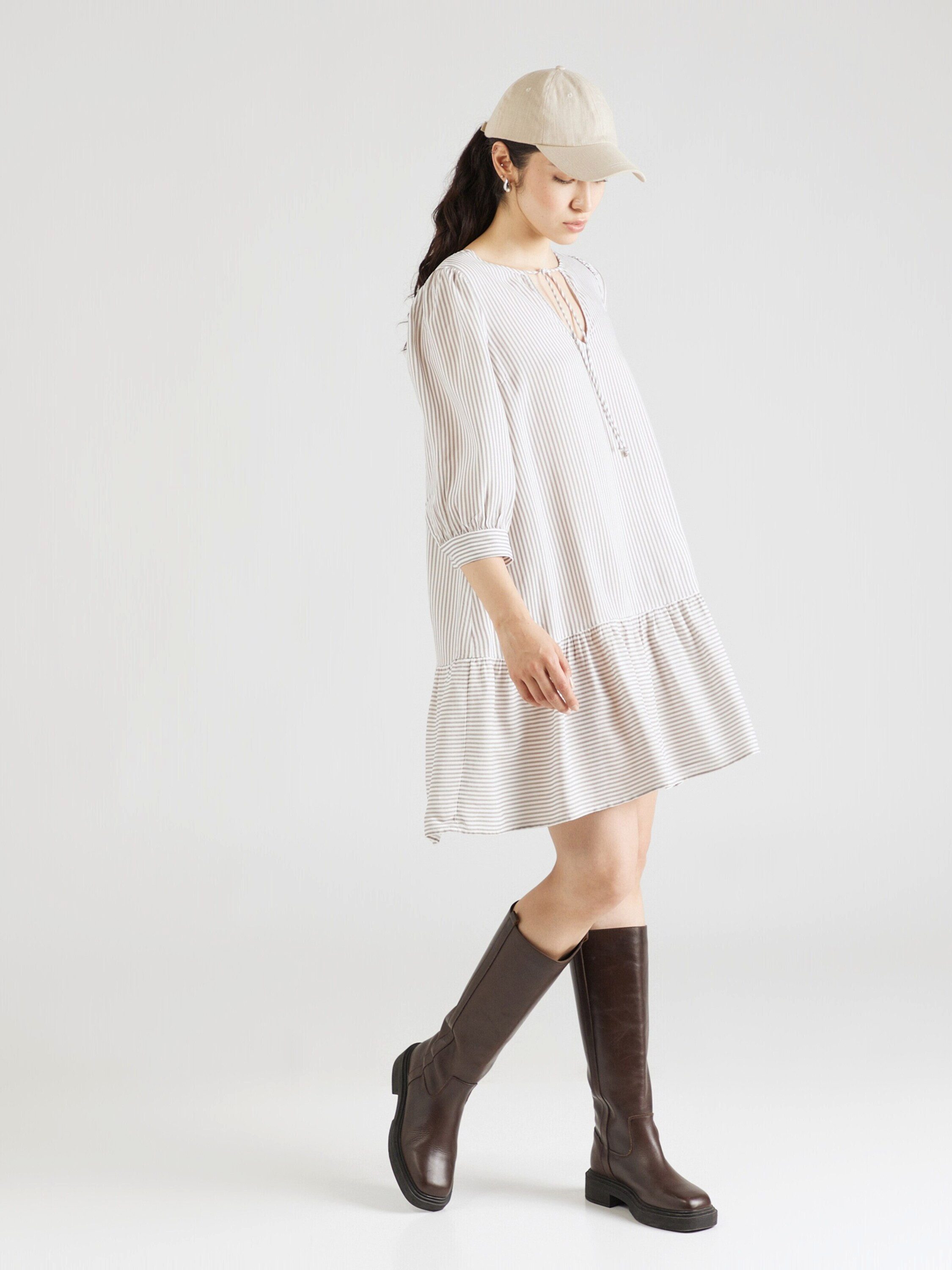 Vero Moda Midikleid VMBUMPY (1-tlg) Drapiert/gerafft