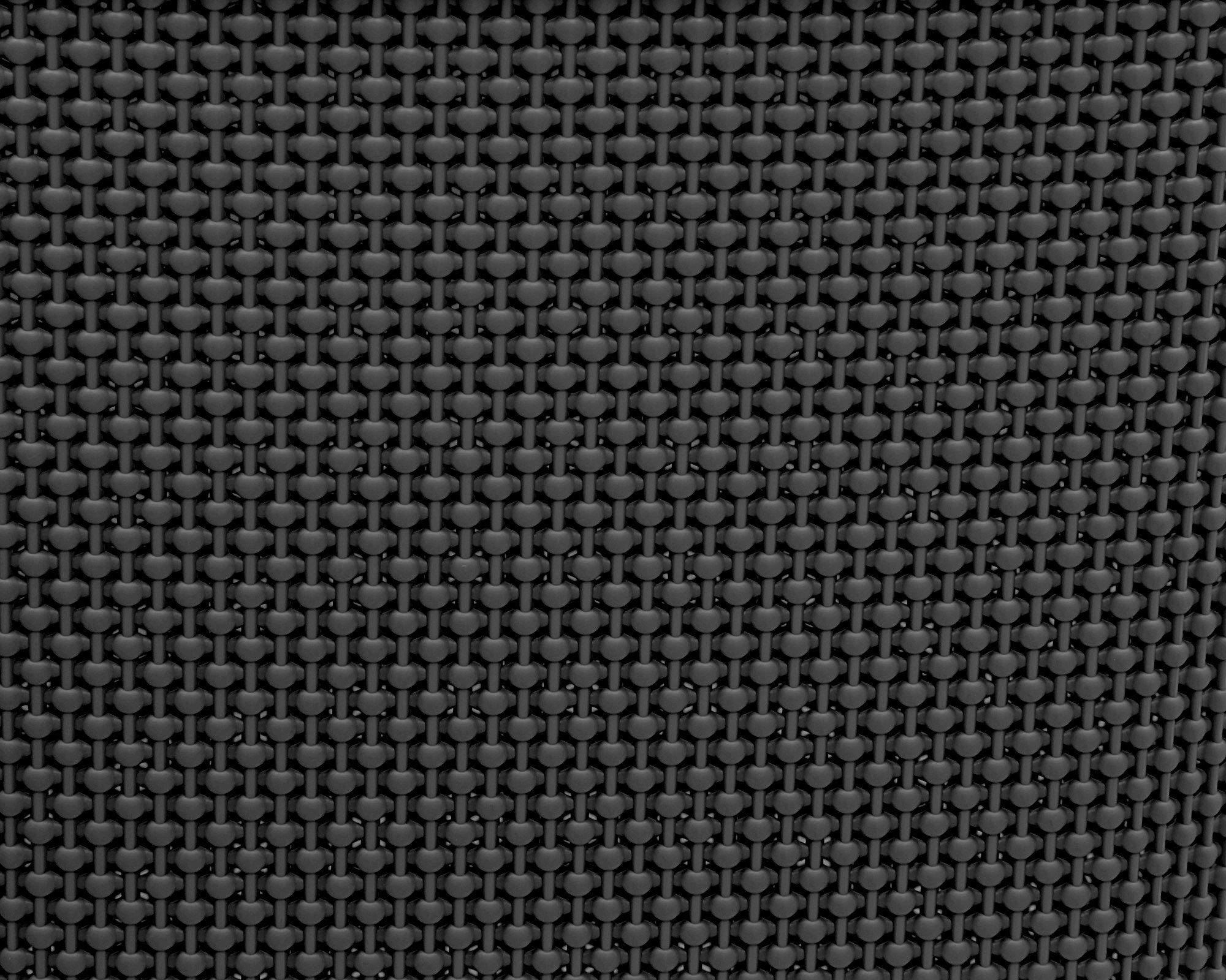 ONDIS24 Wäschekorb Tragekorb Filo nestbar geruchsneutraler belüftet und L, hochwertiger, Kunststoff, L, dark-grey 45 45