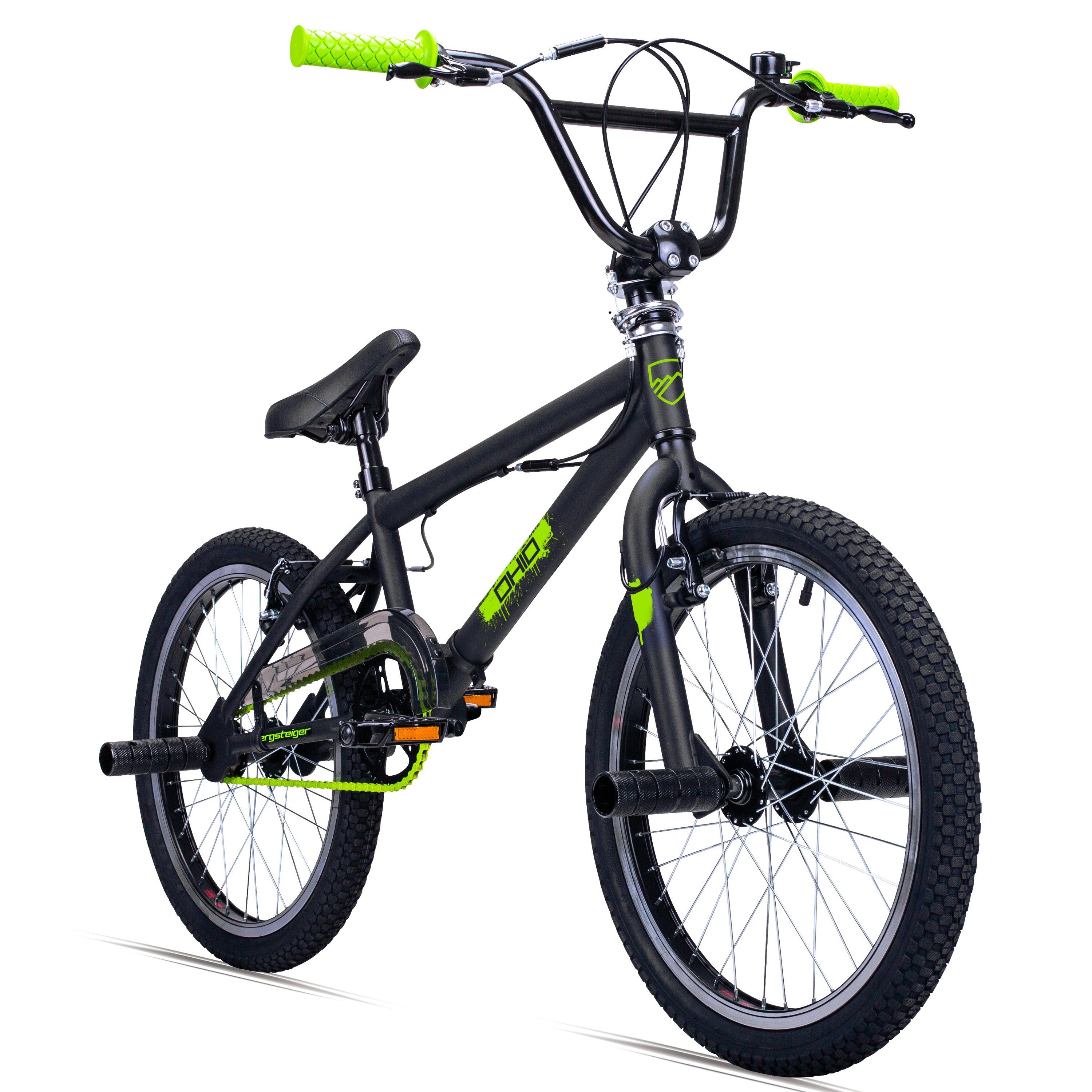 1 Ohio Zoll Freestyle, 360° Schwarz BMX-Rad 20 BMX, bergsteiger Gang Rotor-System,