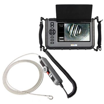 PCE Instruments Schwanenhalskamera Inspektionskamera Endoskopkamera 2-Wege Kopf Inspektionskamera (Inkl. Tragekoffer, Bilddrehung um 360 ° in 90 ° Schritten, Kabellänge 1,5 m)