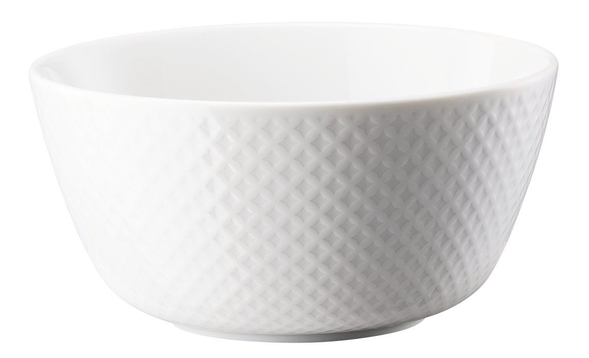 Rosenthal Müslischale Junto Weiss Müslischale 14 cm, Porzellan, (Müslischale), Schalen / Schälchen / Schüsseln