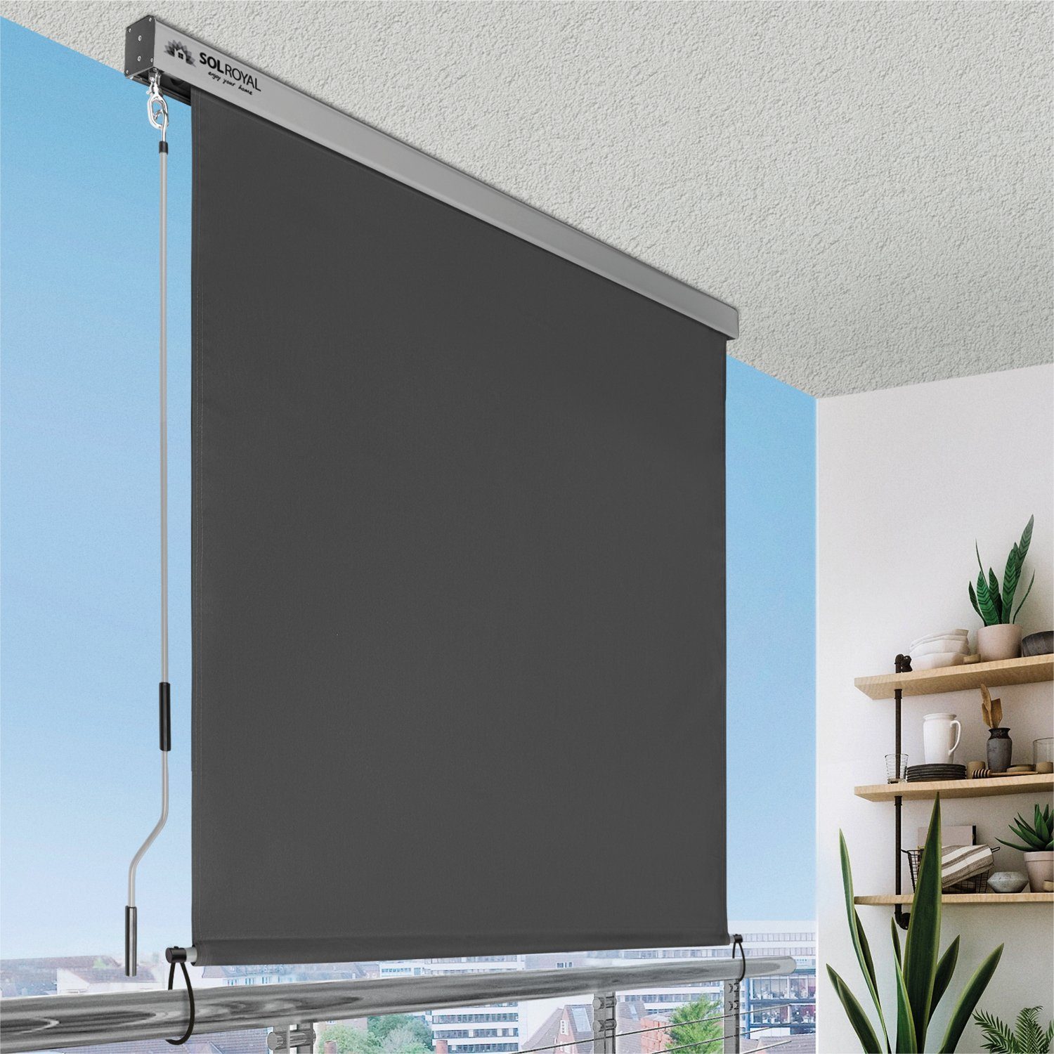 Sol Royal Klemmmarkise SolVision MS5 Senkrechtmarkise günstig online kaufen