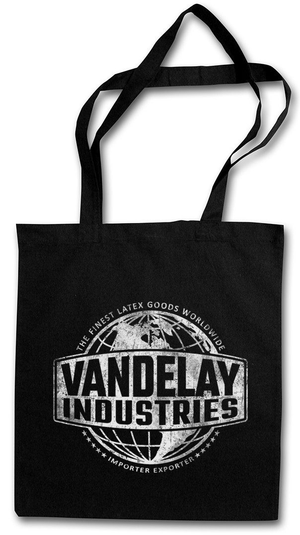Beuteltasche Vandelay Industries Stofftasche Zeichen Sign Insignia Logo Company